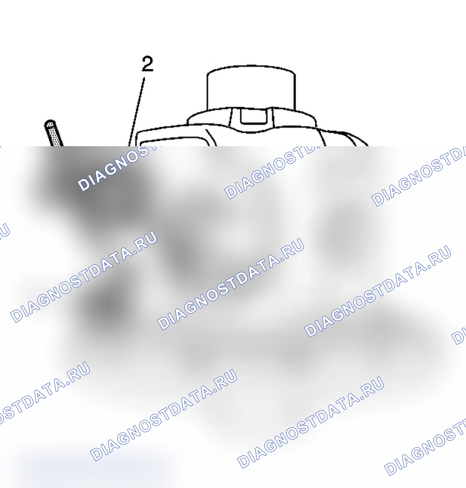 Рис. 132: Регулировка люфта левой шестерни. Chevrolet Chevy Express G1500 