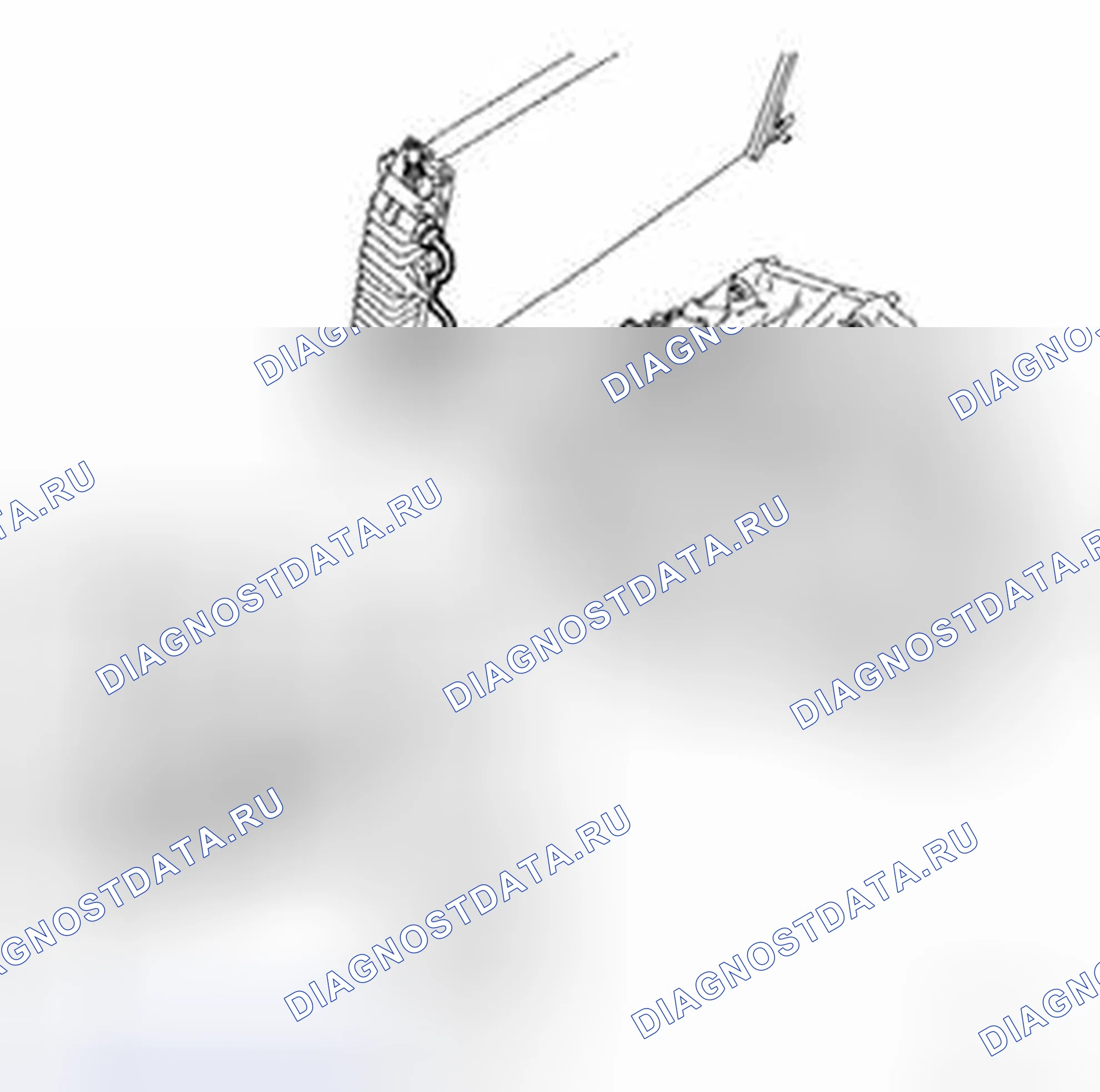 Рис. 527: Система охлаждения. Saab 9-3 II
