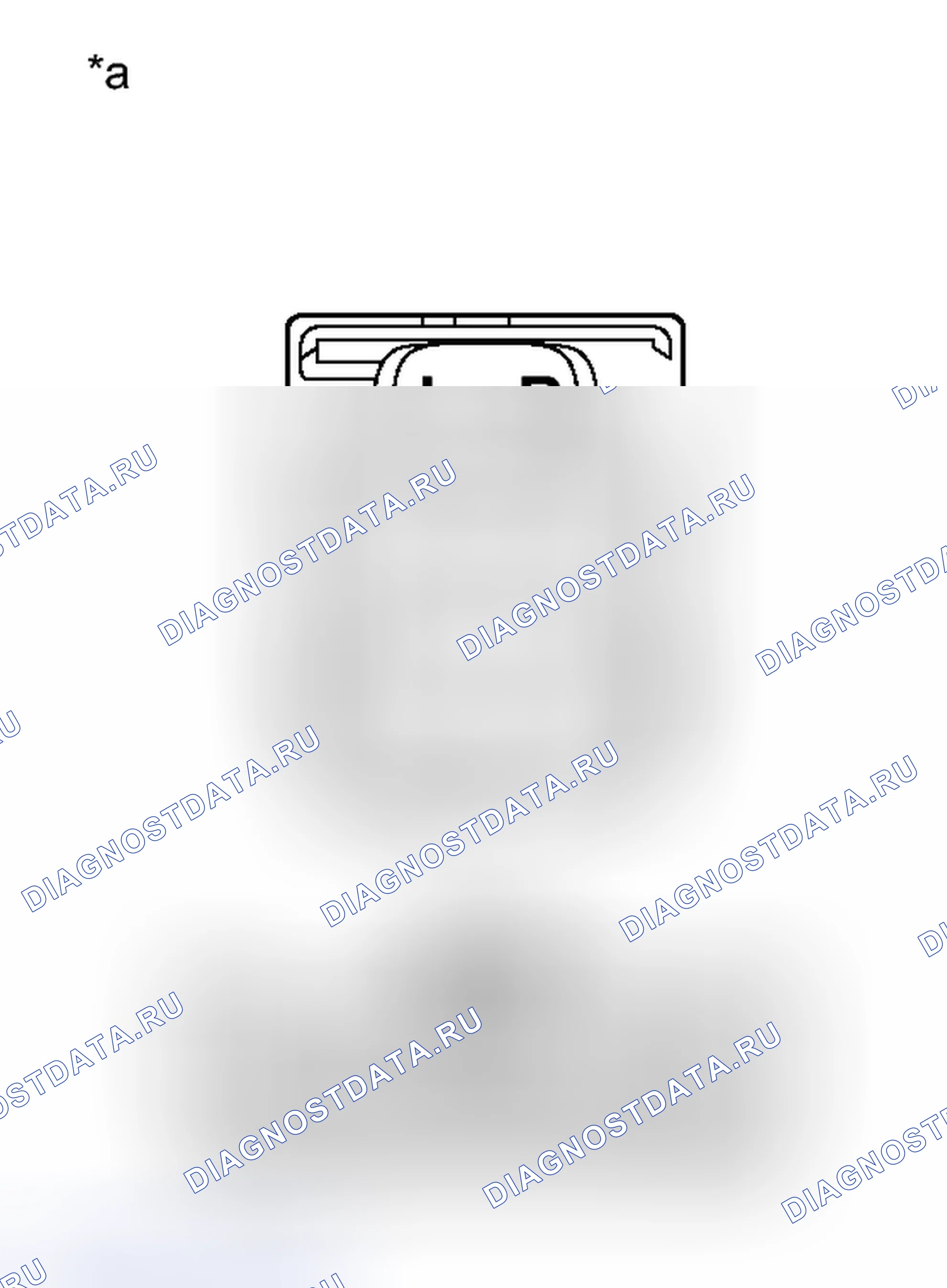Рис. 22: ПРОВЕРКА зеркала. Toyota Avalon XX30 рестайлинг 2