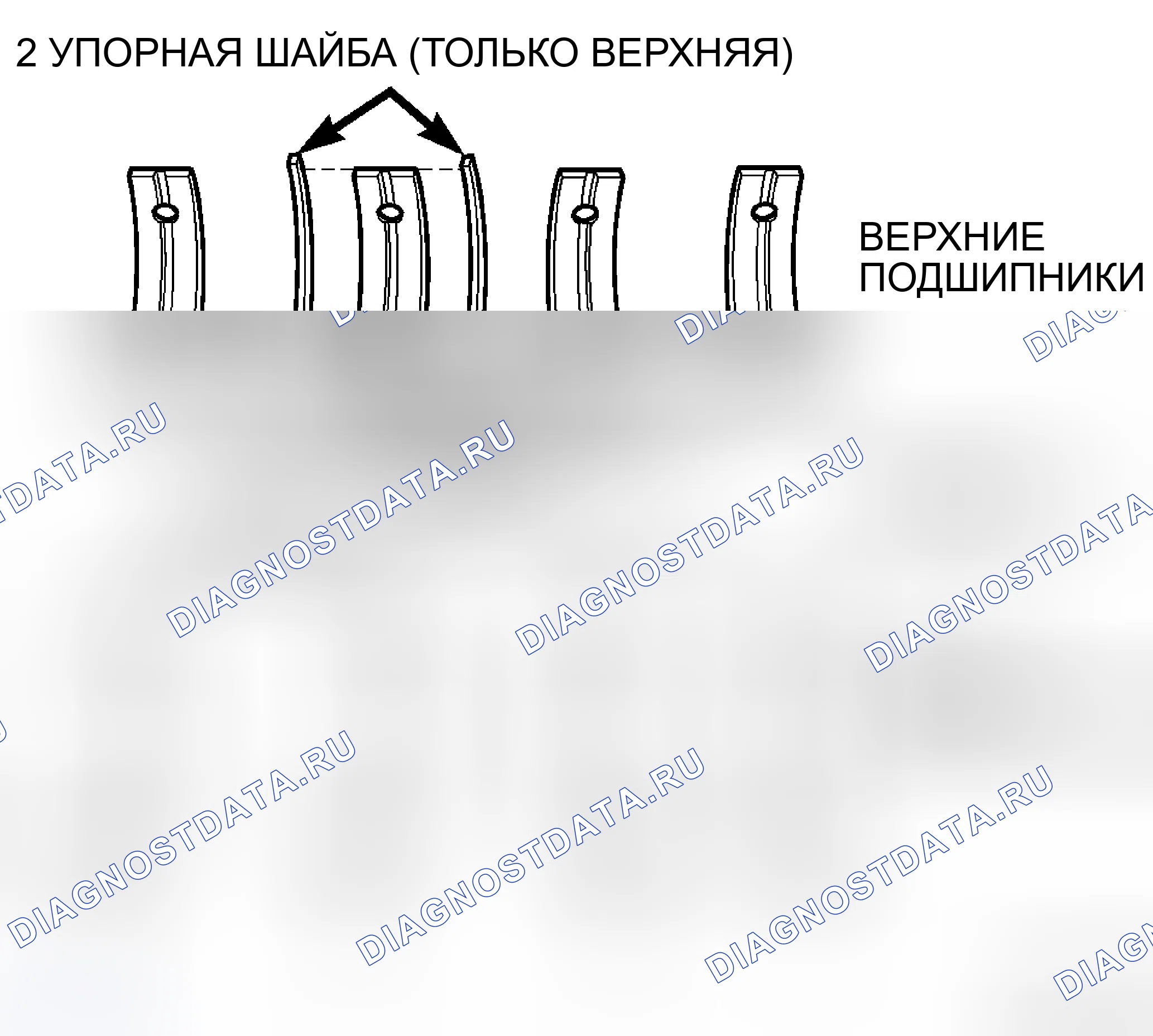 Рис. 482: Коленчатый вал. Chrysler Sebring III