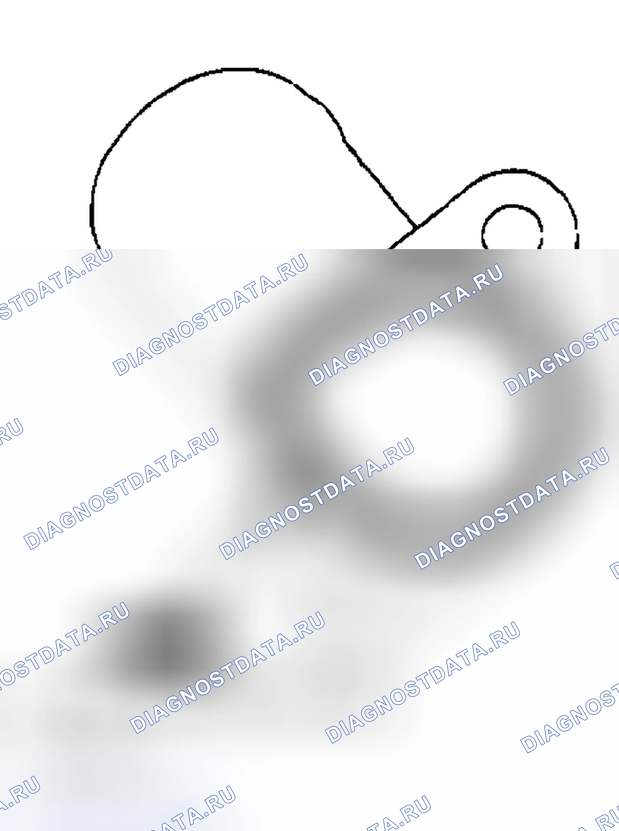 Рис. 444: > > E < < МОНТАЖ ВЫПУСКНОГО ФИТИНГА. Mazda MX-30 I