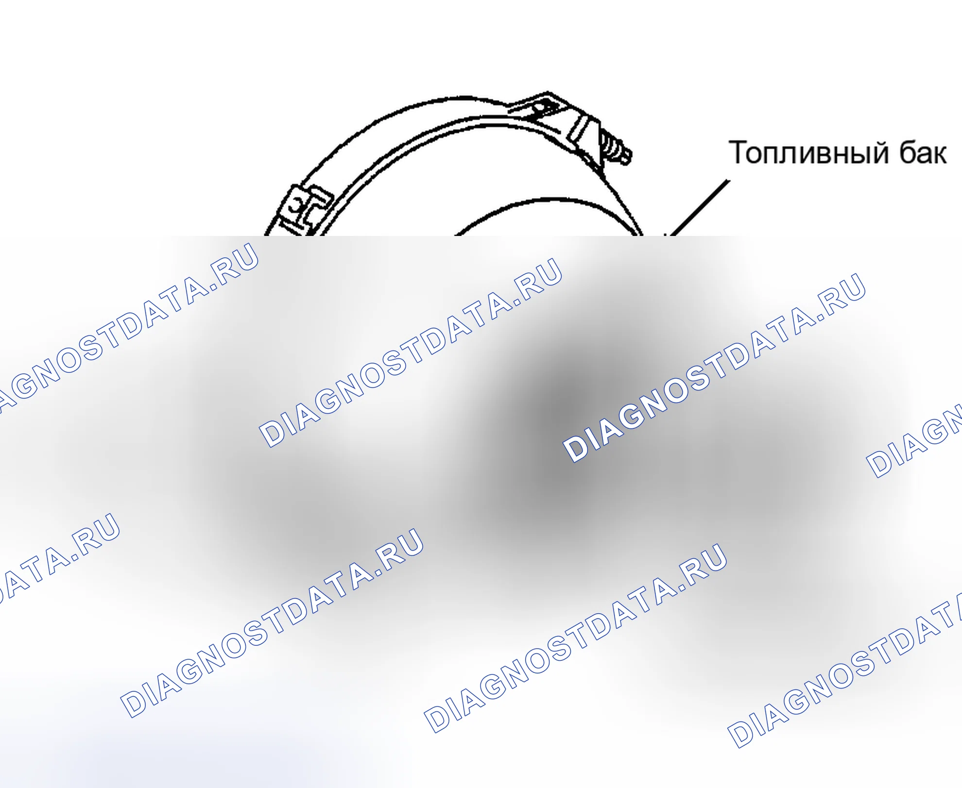 Рис. 231: Отсечной клапан топливного бака (модели Camry CNG). Toyota Camry Solara I