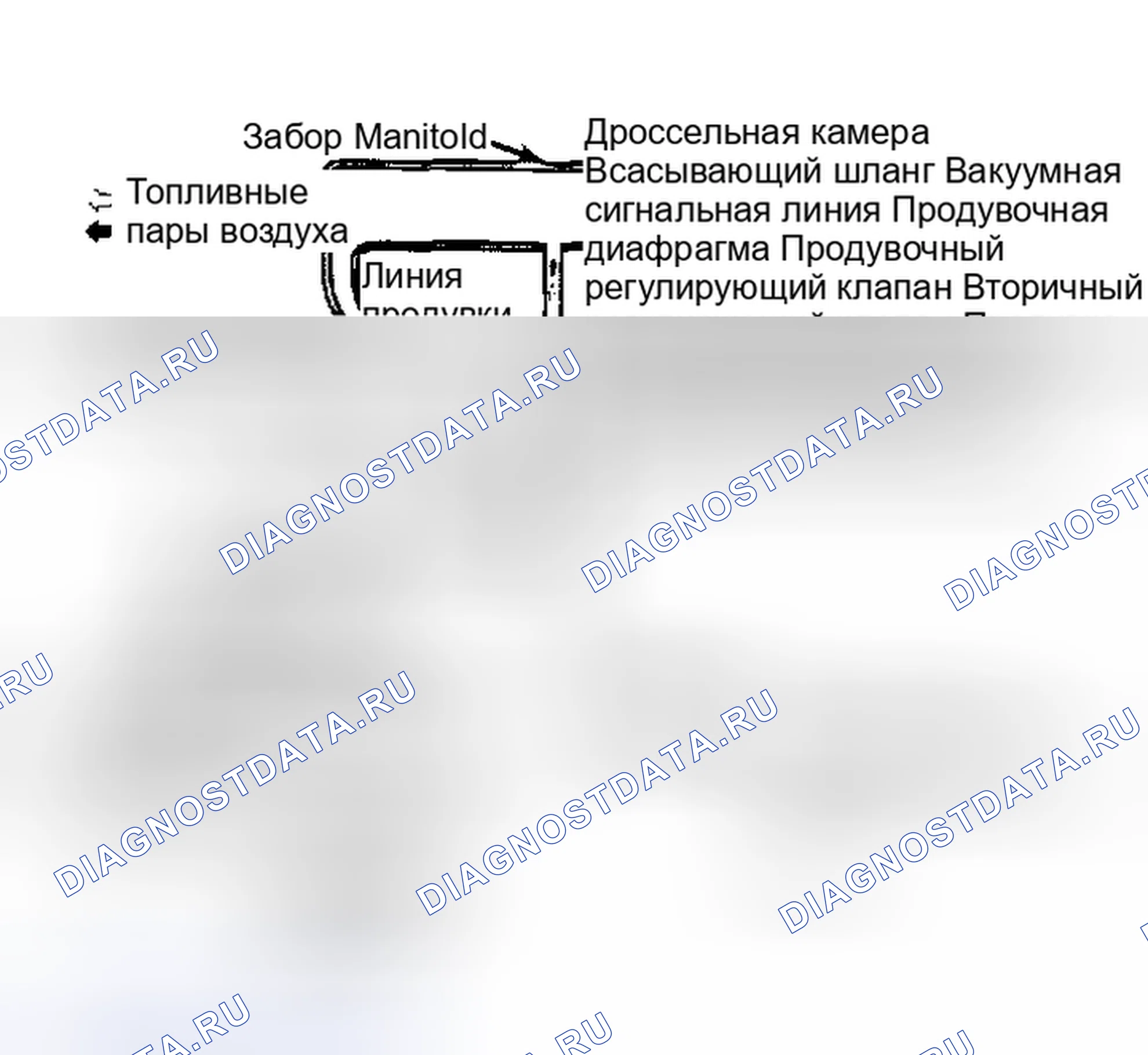 Рис. 1: ОПИСАНИЕ тестирования и диагностики систем управления двигателя. Nissan Stanza II