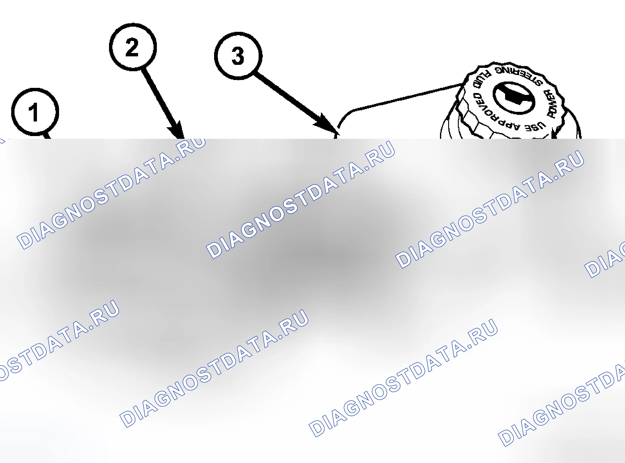 Рис. 110: НАСОС ГУР. Dodge Cab & Chassis R3500 HD transition