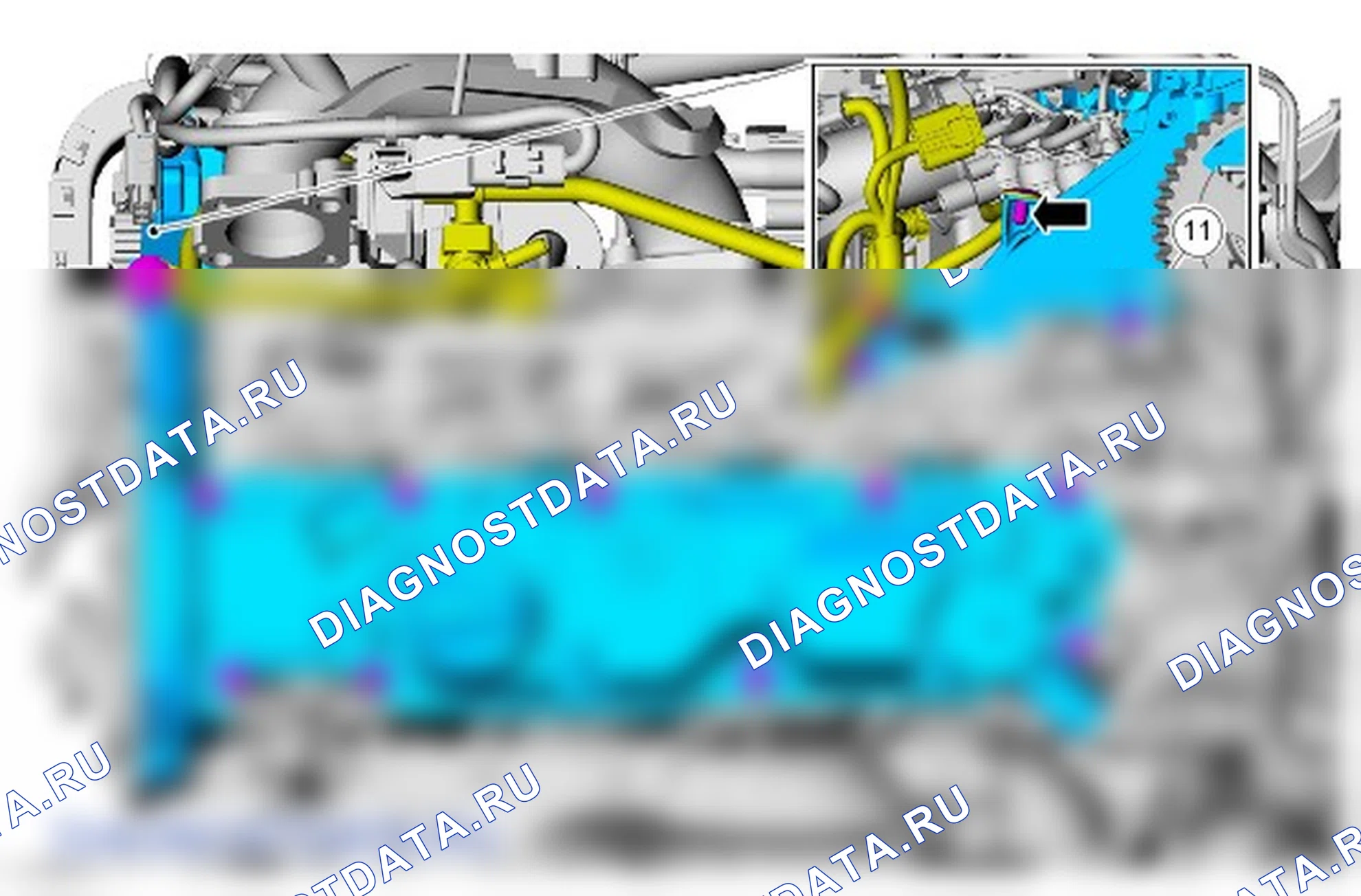 Сборка двигателя. Ford Transit Connect II