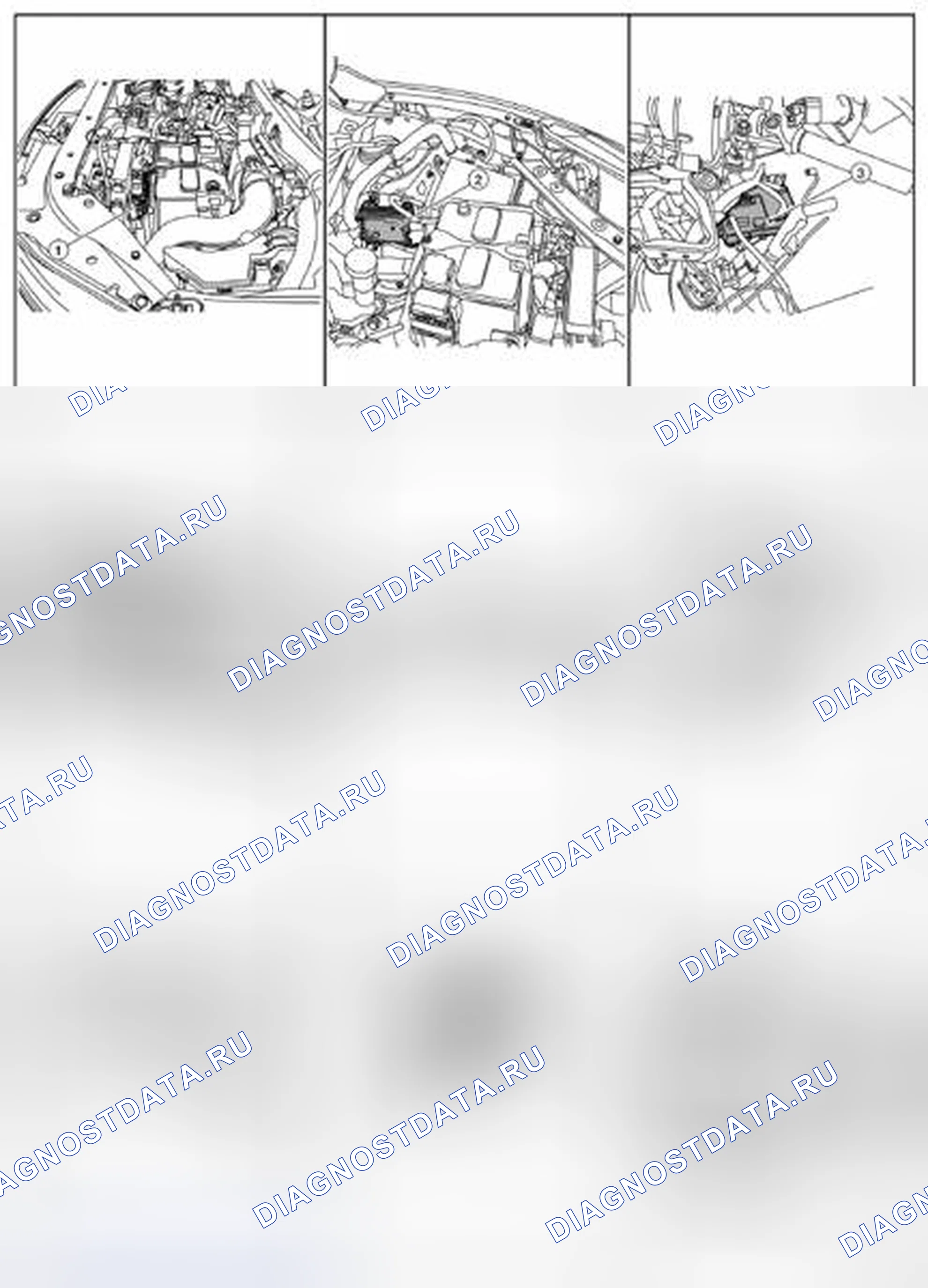 Рис. 106: СИСТЕМА УПРАВЛЕНИЯ CVT: Расположение компонентов. Nissan Sentra B17 рестайлинг