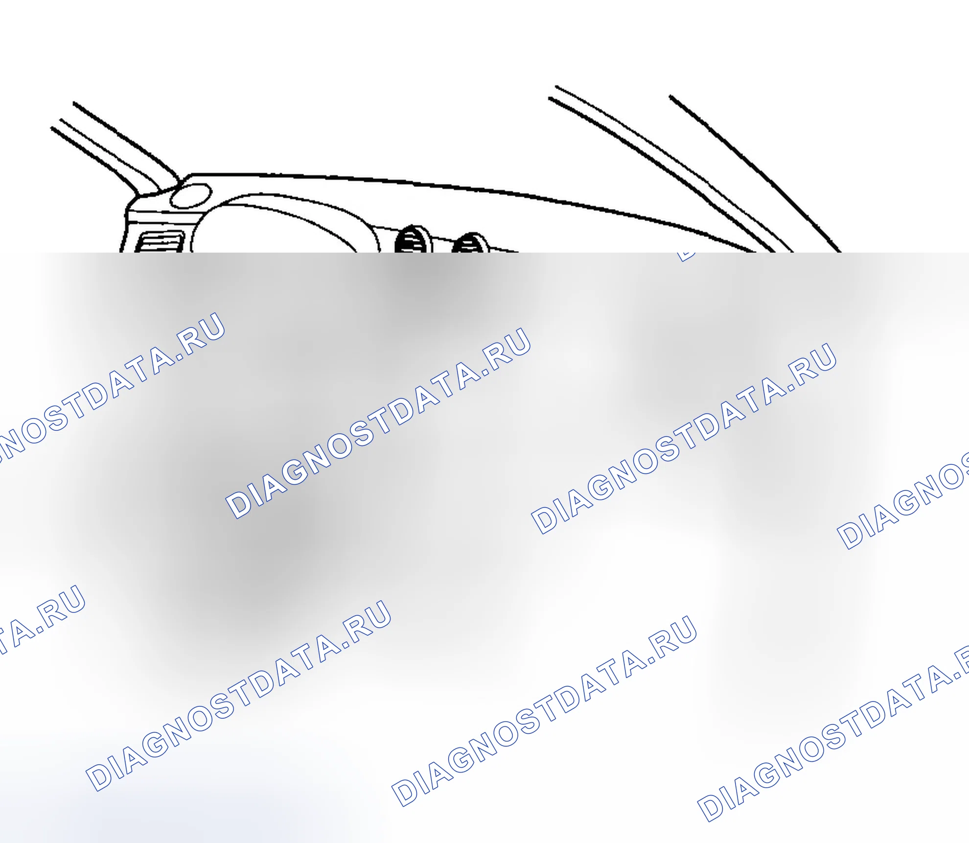 Рис. 27: БОКОВАЯ облицовка КАПОТА. Hyundai Tiburon II рестайлинг