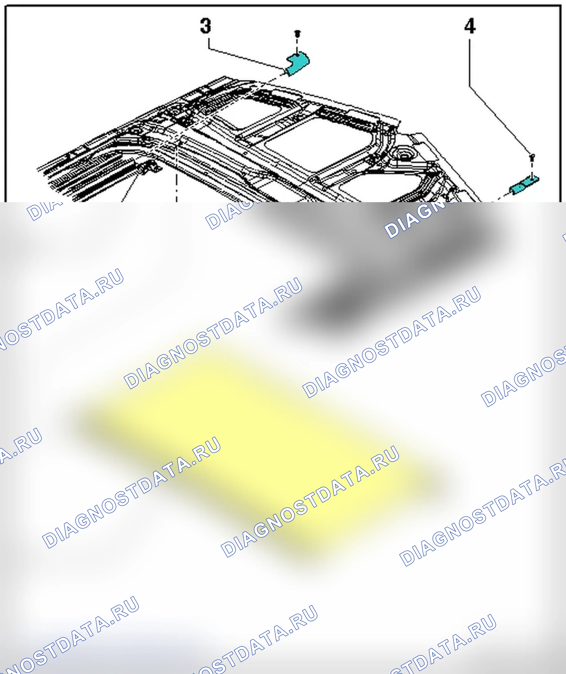 Рис. 18: ОБЗОР СОЛНЦЕЗАЩИТНЫХ ШТОР. Audi A4 B8