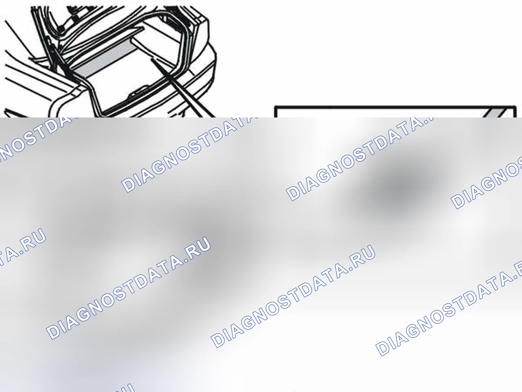 Рис. 373: Слив газовой трубы в сборе. Volvo C70 I