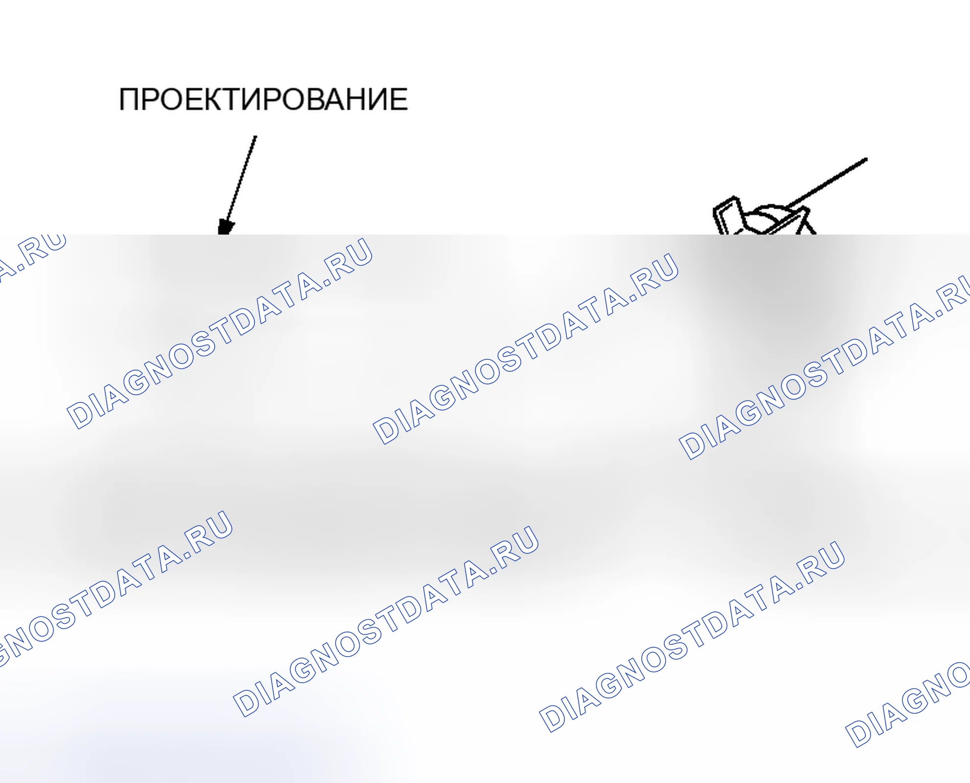 Рис. 44: > > A < < СОЕДИНЕНИЕ НИЖНЕГО ШЛАНГА РАДИАТОРА С ВЕРХНИМ ПАТРУБКОМ. Mitsubishi Lancer IX рестайлинг
