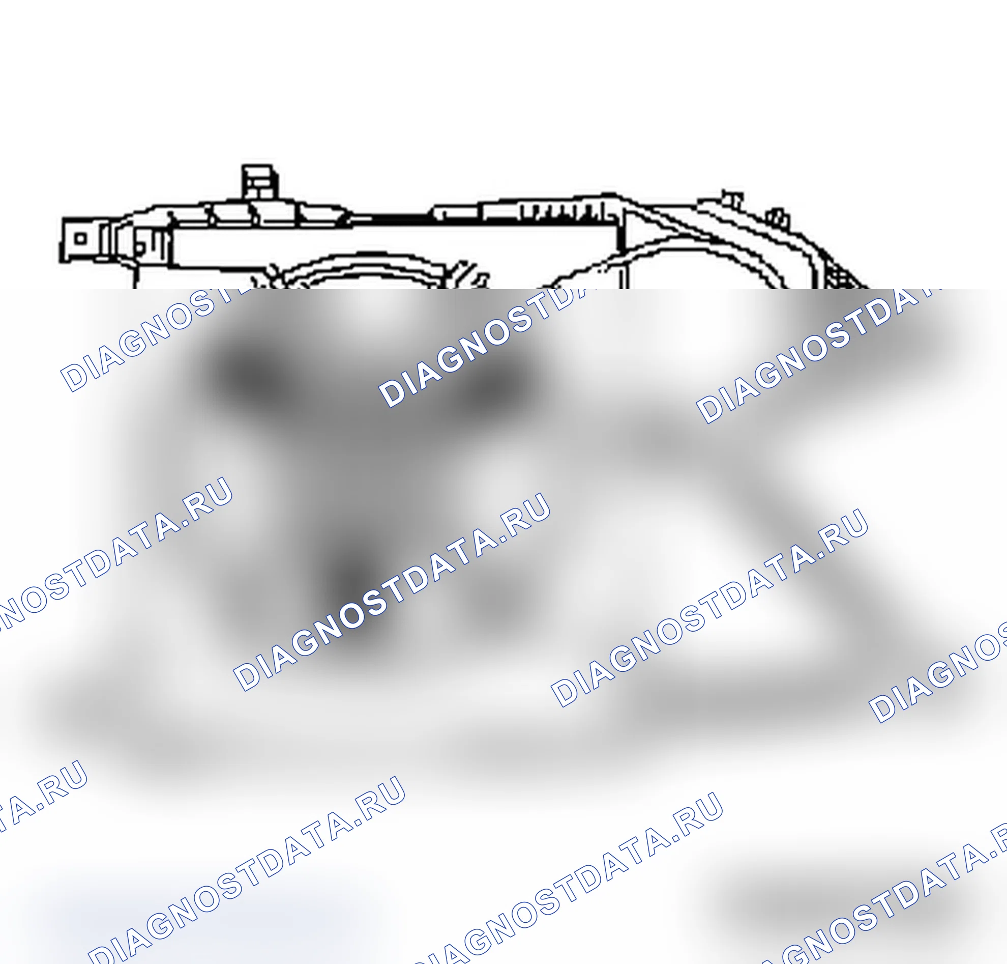 J606800 Замена мотора вентилятора (Z 14 XE, Z 16 YNG, с кондиционером, ПР). Opel Corsa C