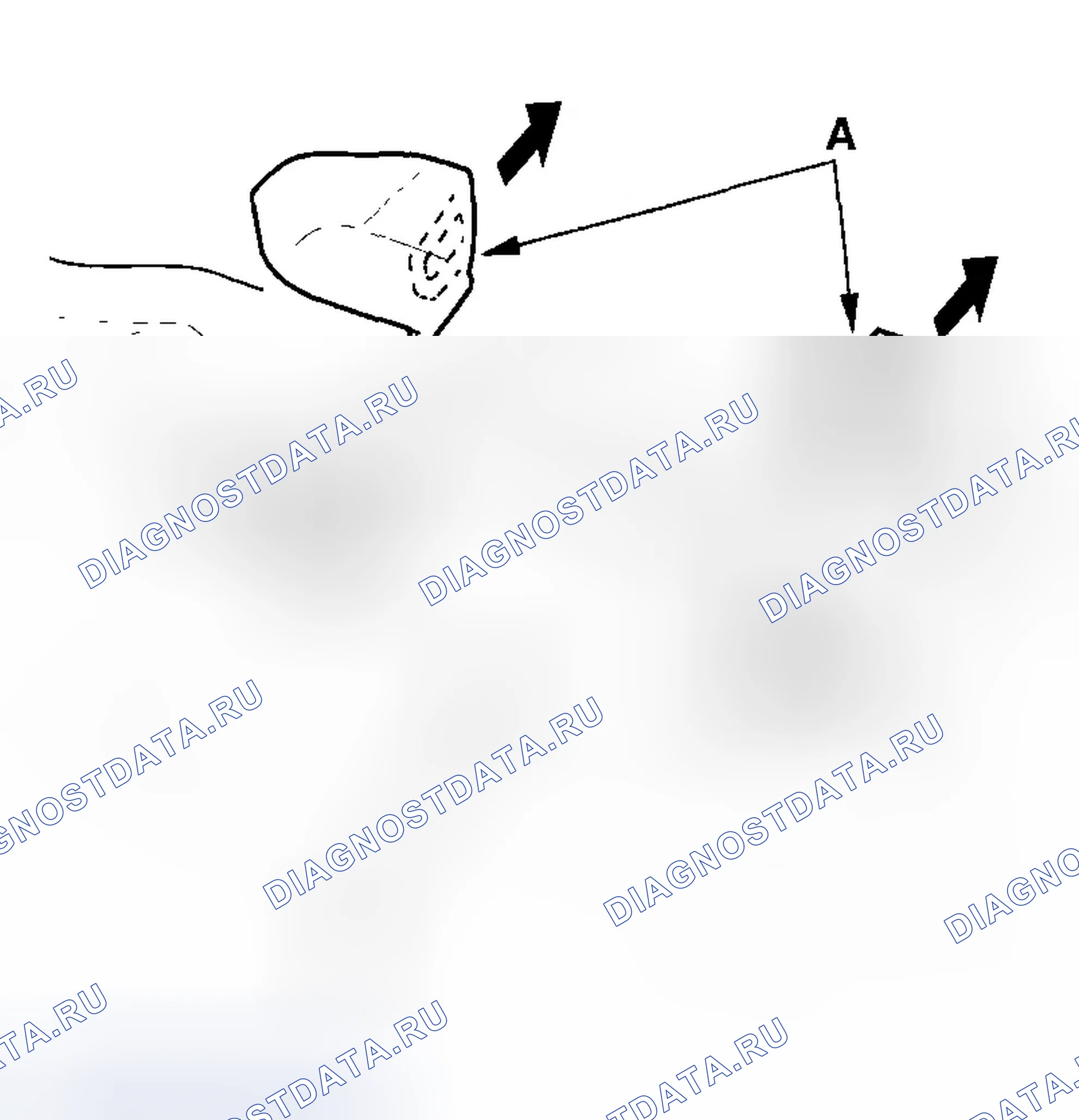 Рис. 6: Замена ручки люка. Honda Element YH2