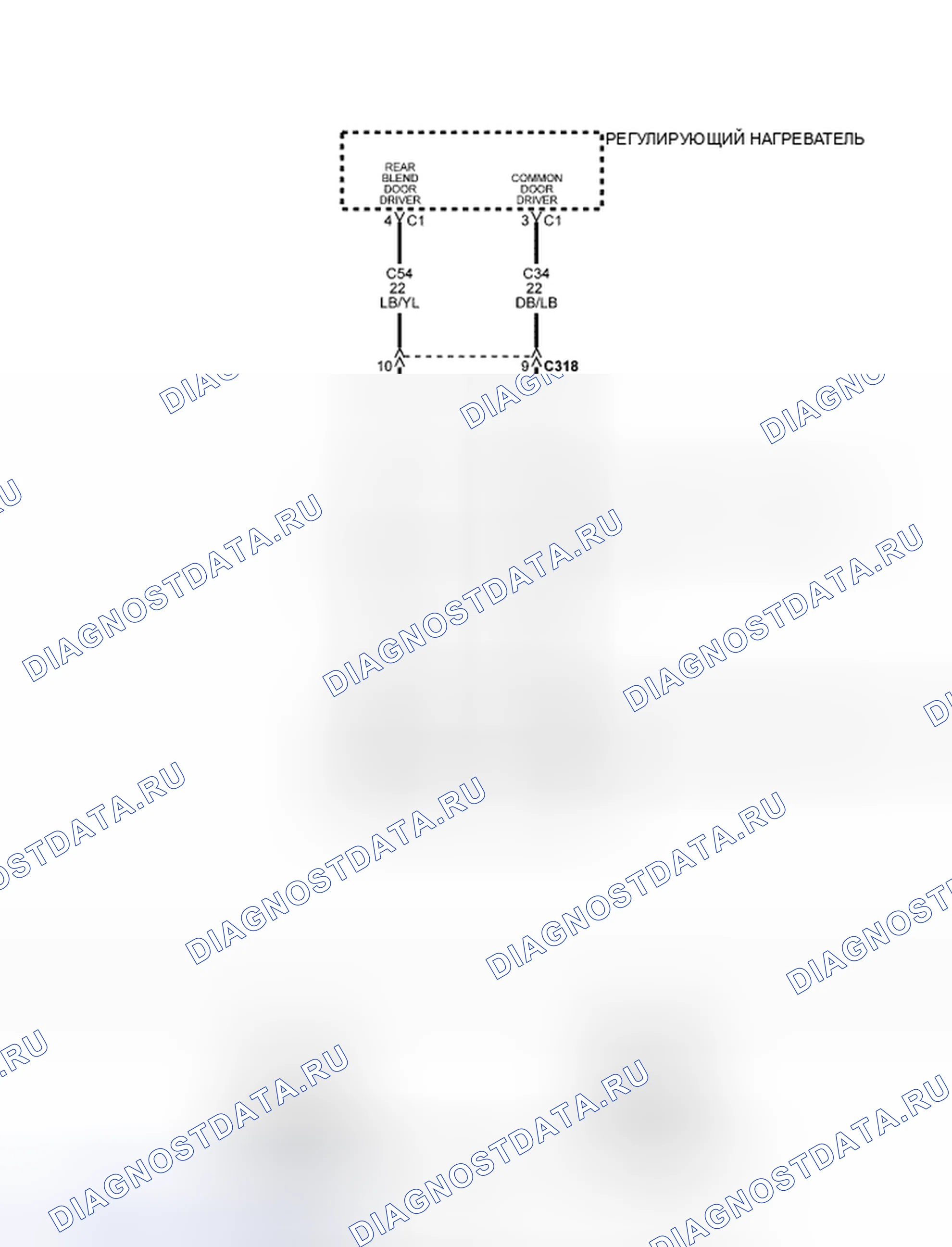 Рис. 27: Принципиальная схема. Chrysler Town & Country V