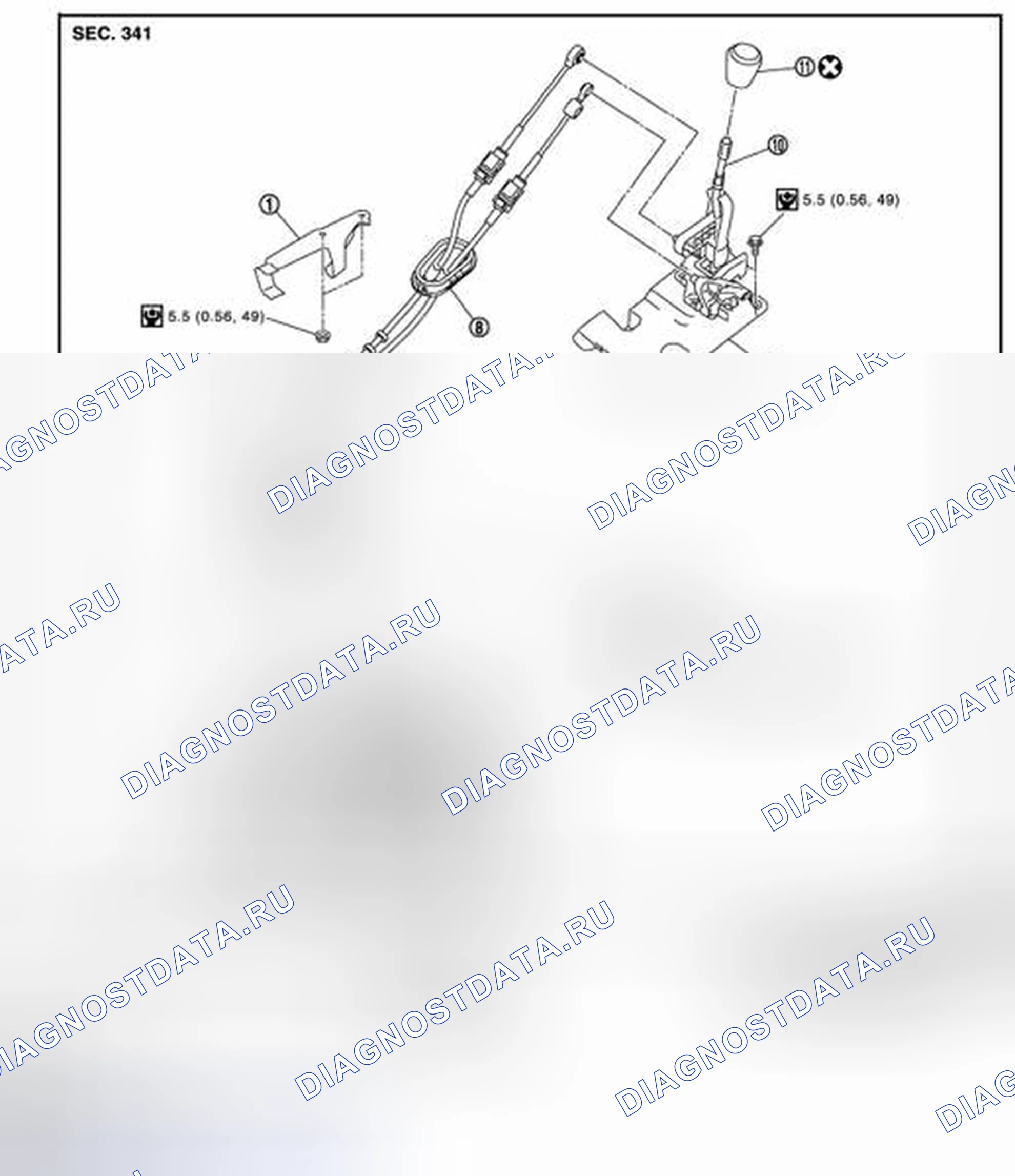 Рис. 4: Разнесенный вид. BMW 4 серия F32/F33 рестайлинг