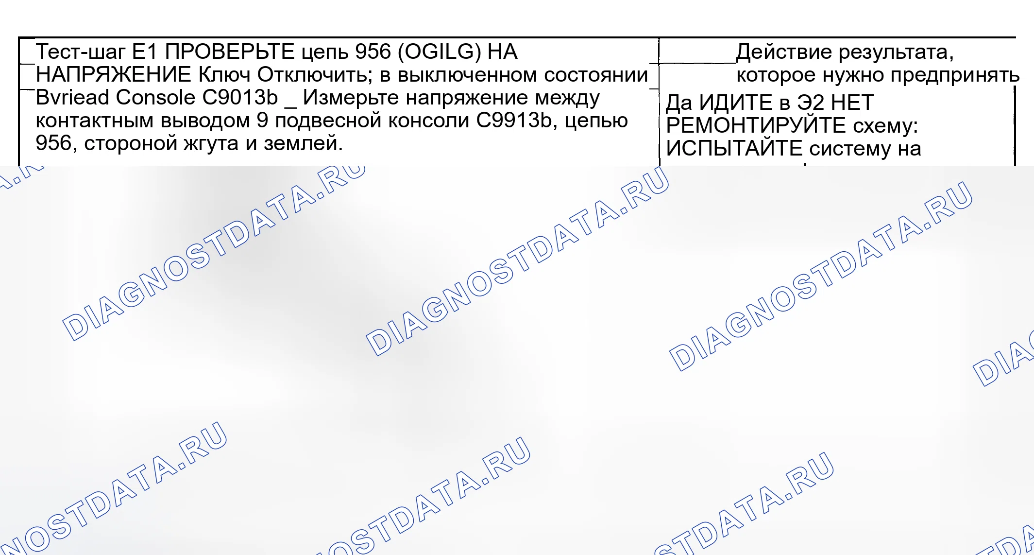 Рис. 167: диагностический тест E: компас работает неправильно. Mazda Flair II