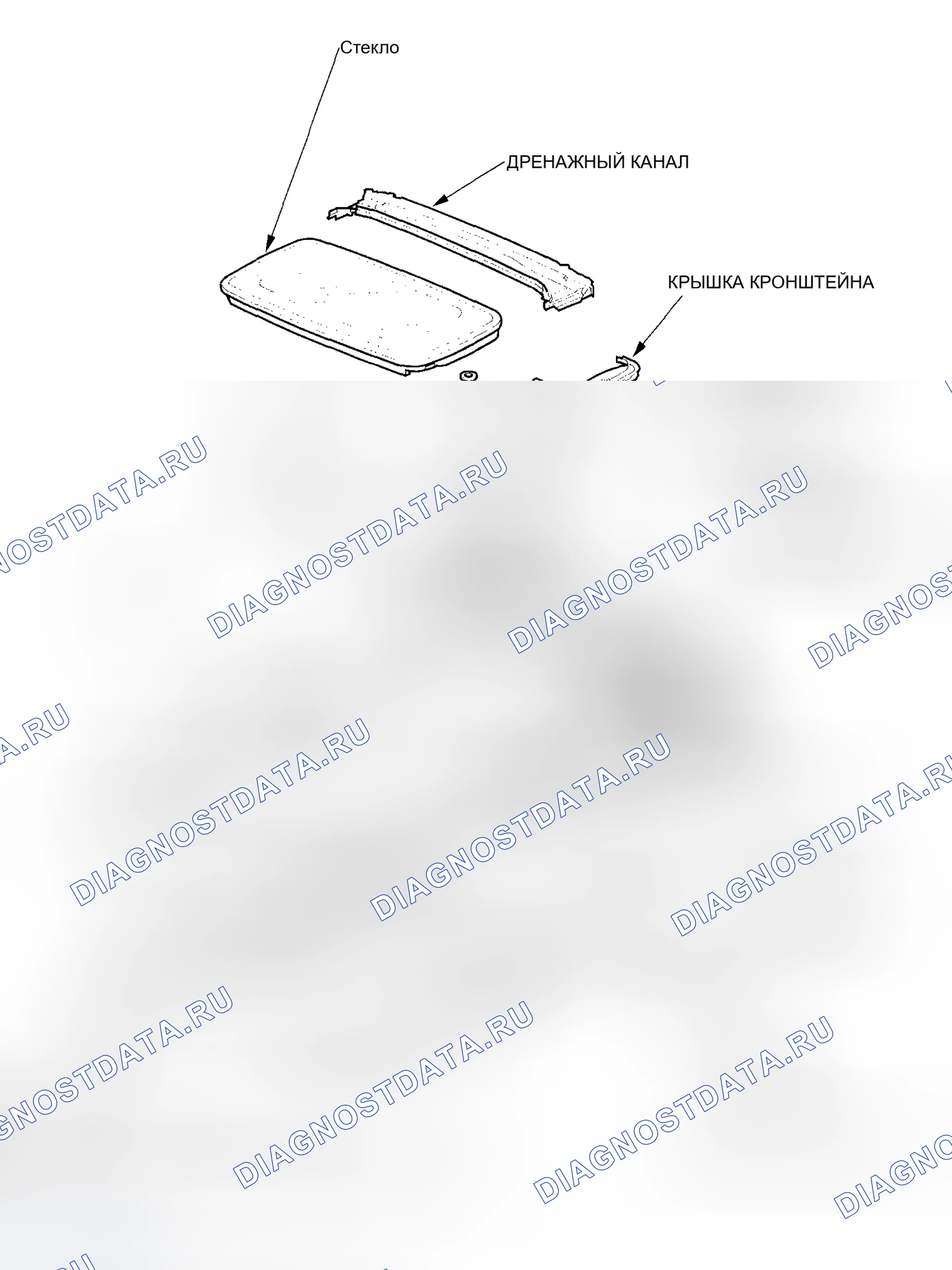 Рис. 1: Индекс расположения компонентов (механические компоненты). Honda CR-V II