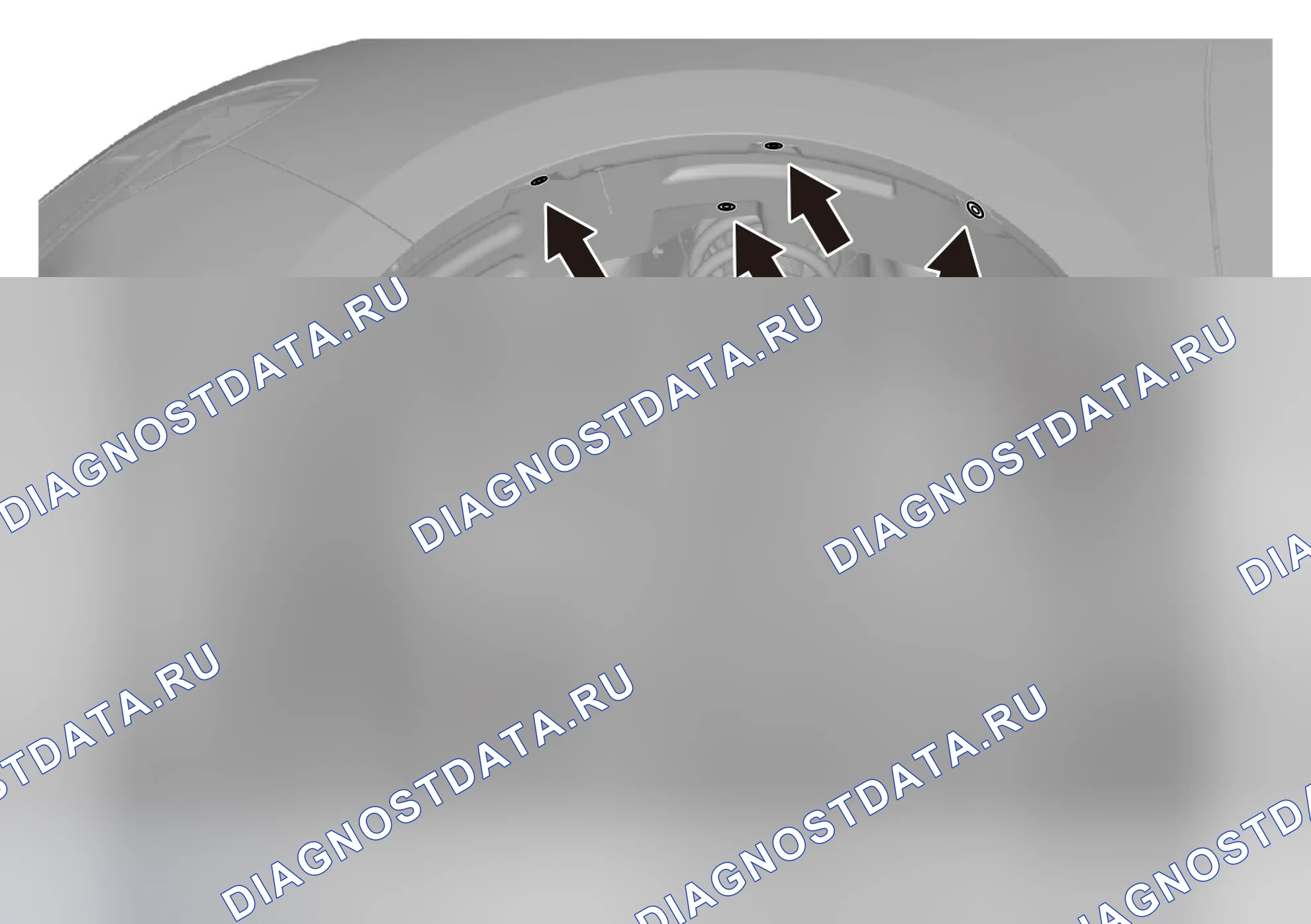 Как снять и установить декоративные детали для колесных капота — Wey Vv5. Wey VV5 I