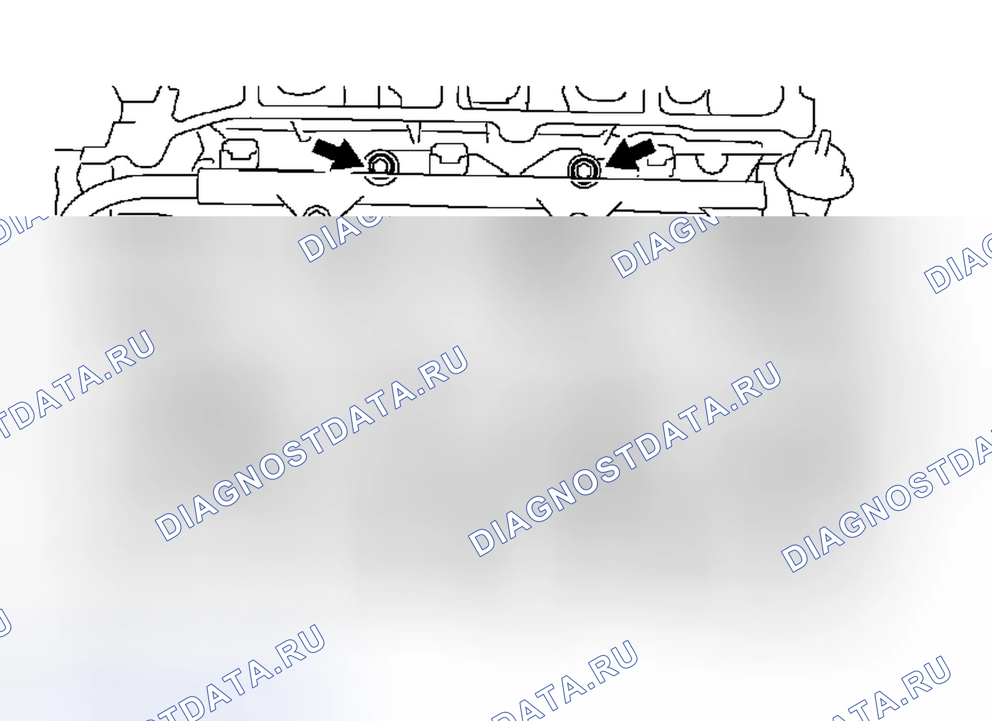 Рис. 735: ДЕМОНТАЖ. Toyota Tacoma II