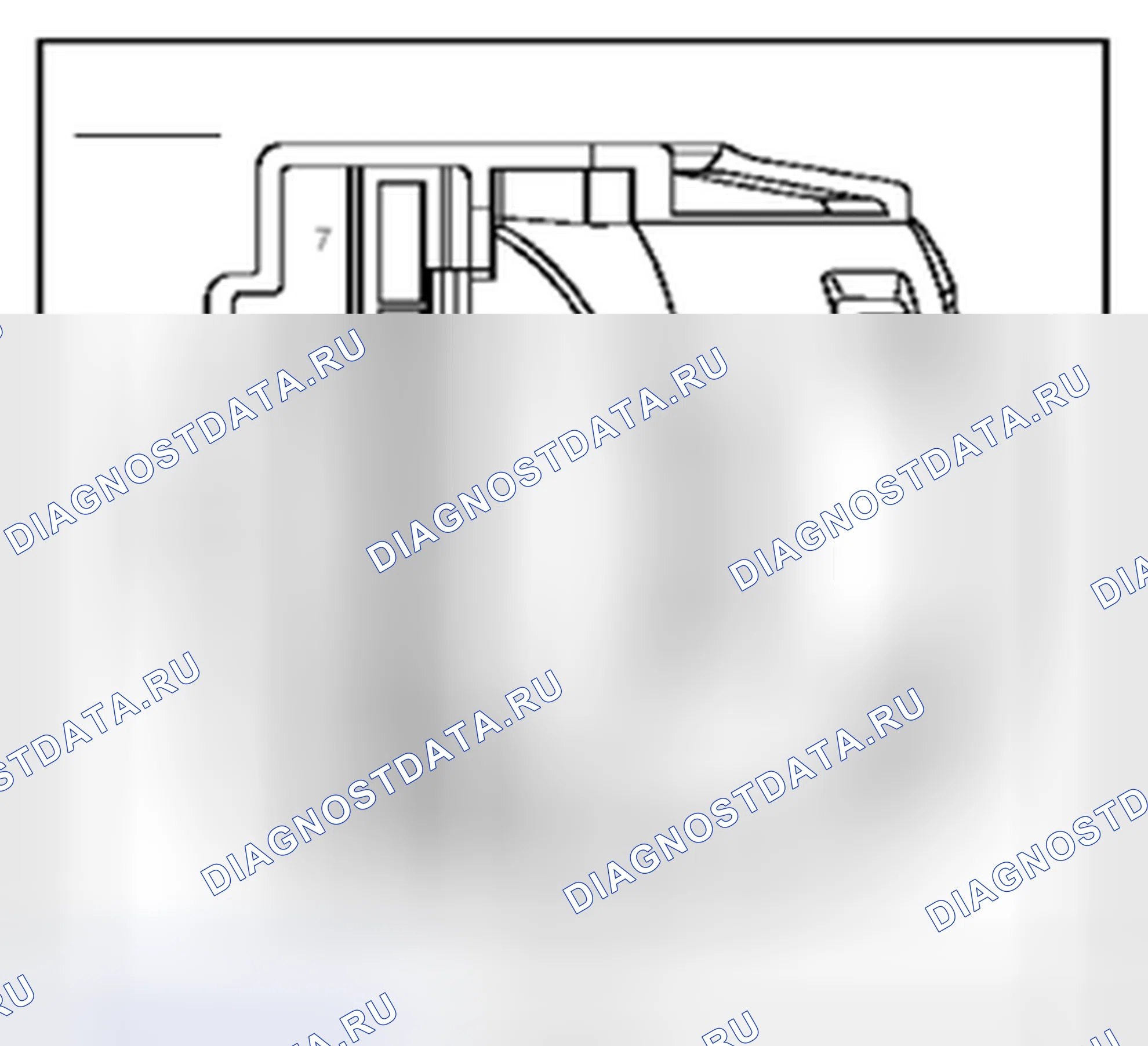 Рис. 781: Расположение терминалов. Hyundai Kona I