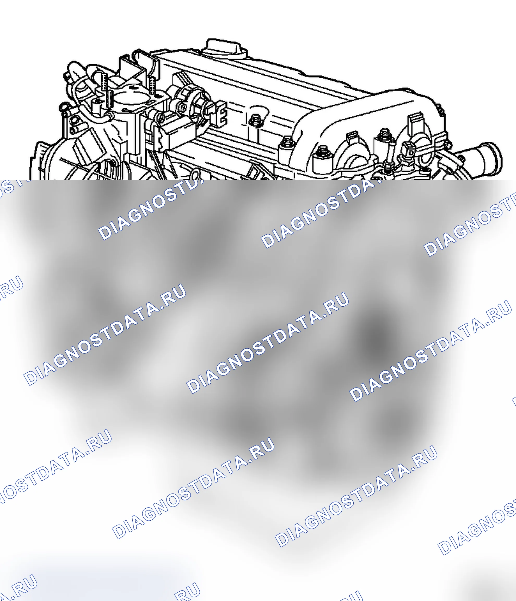 Бензиновый двигатель X 12 XE DOHC. Opel Corsa B