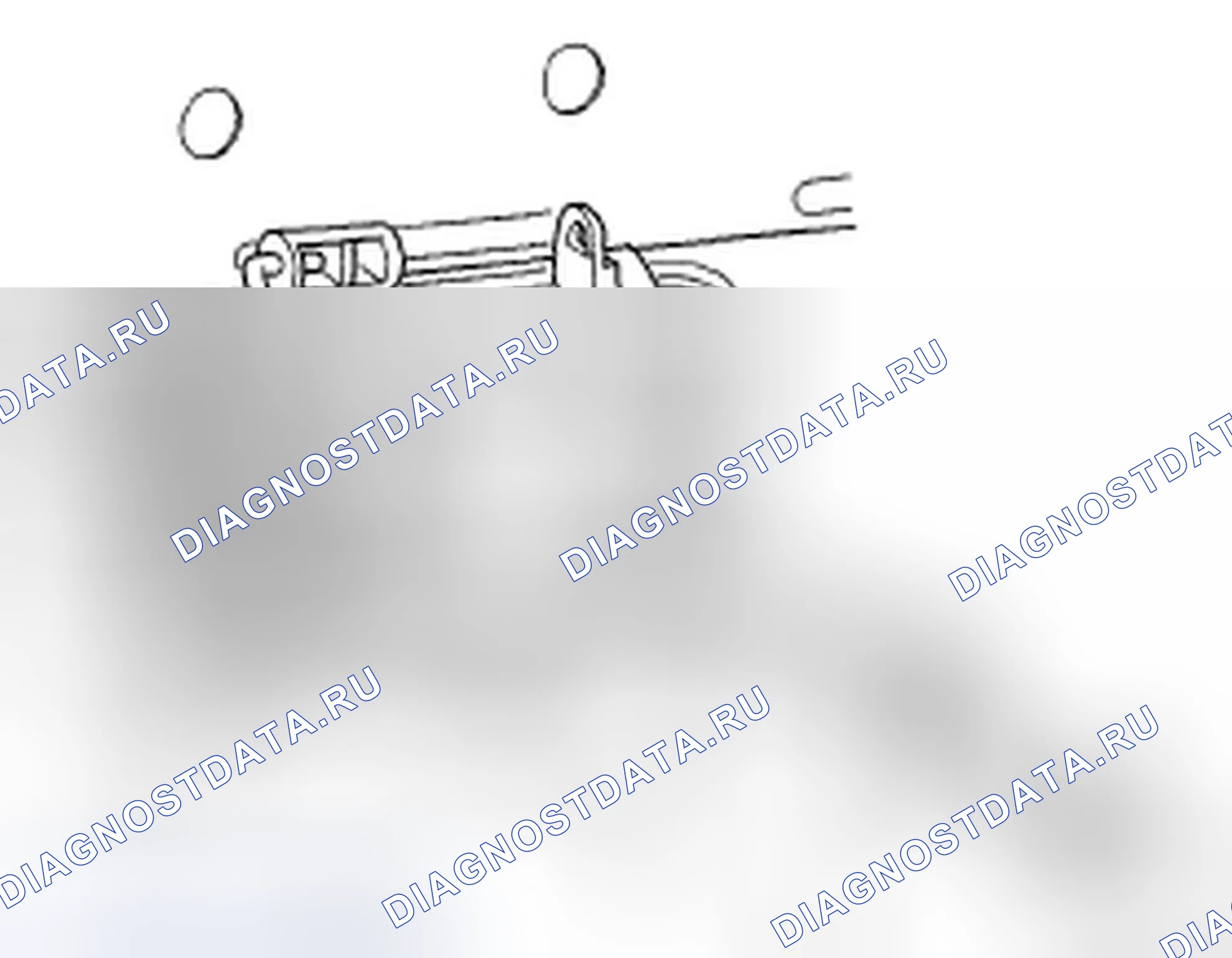 Рис. 44: Демонтаж / монтаж камеры заднего вида. Honda Ridgeline I рестайлинг