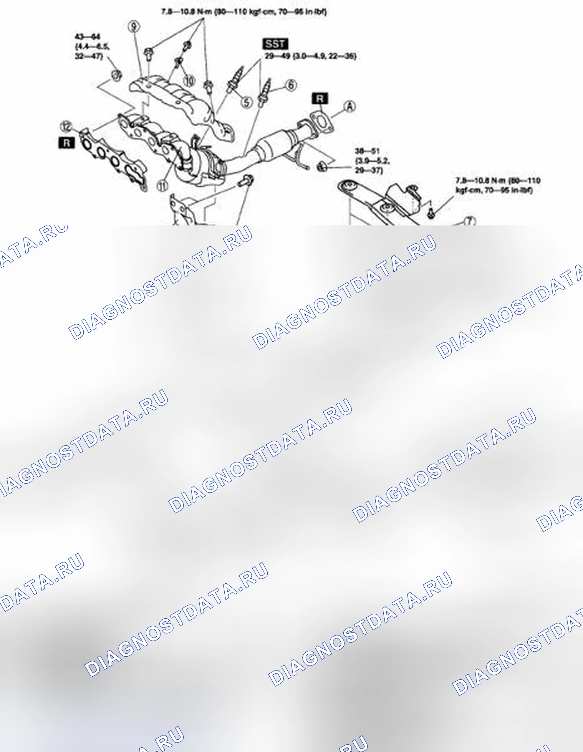 Рис. 1. Mazda 5 I рестайлинг