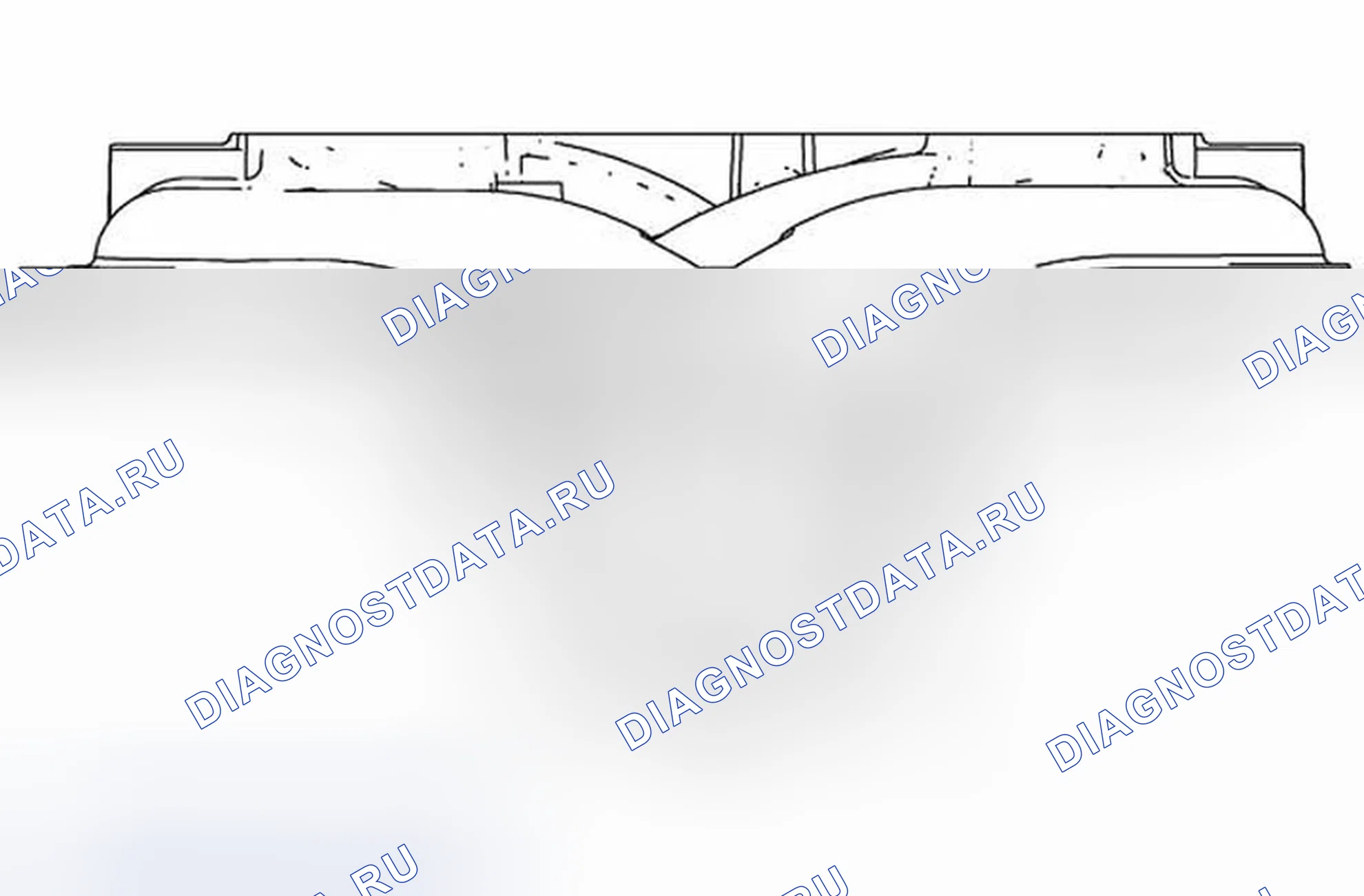 Рис. 156: Впускной коллектор - передний (Llt). Cadillac ATS I