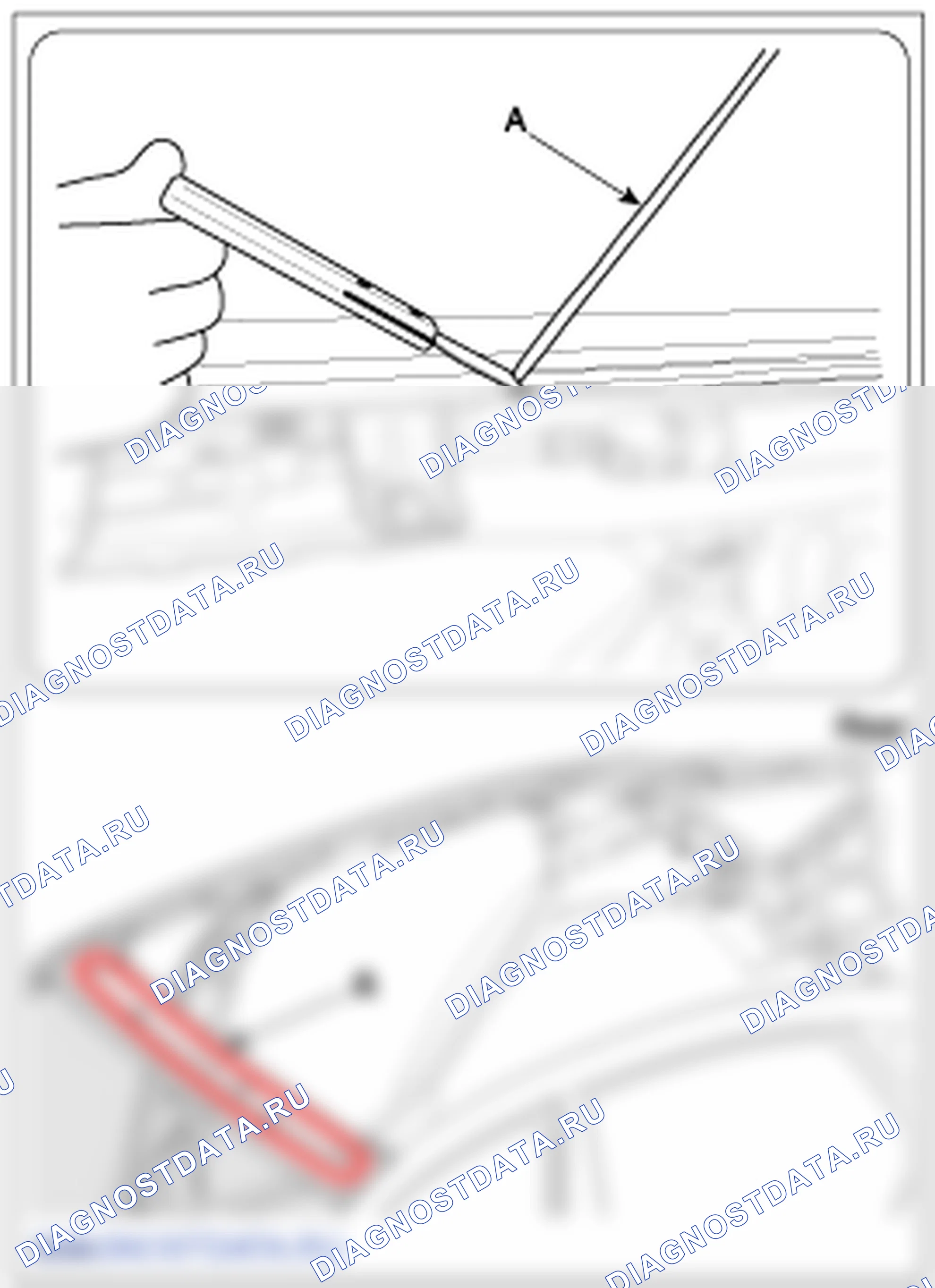 Установка переднего стекла. Hyundai i20 GB