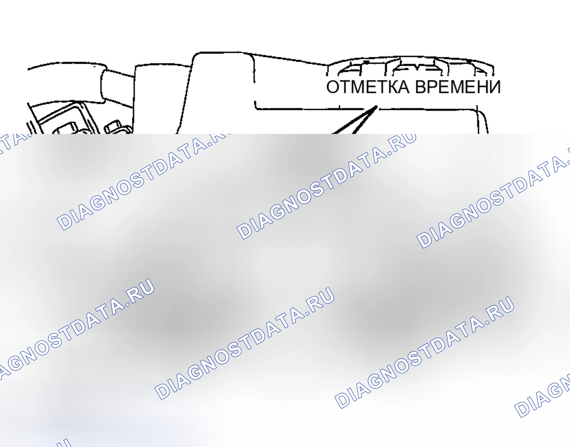 Рис. 171: > > K < < УСТАНОВКА ЗУБЧАТОГО РЕМНЯ. Mazda MX-30 I