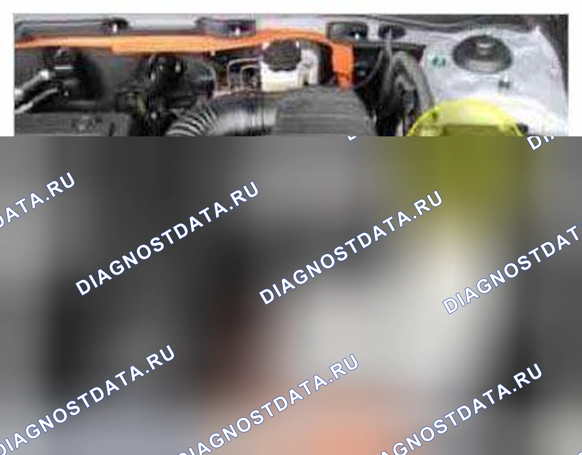 Рис. 316: Расположение компонентов. Kia Optima III
