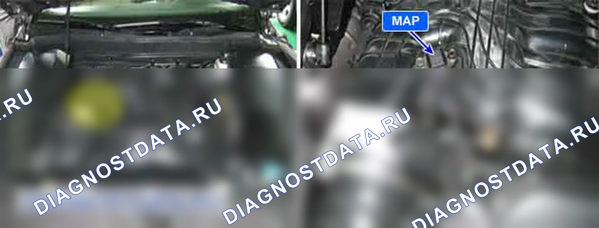 P0107: Низкое входное давление контура абсолютного давления/барометрического давления впускной коллектор. Hyundai Genesis BH