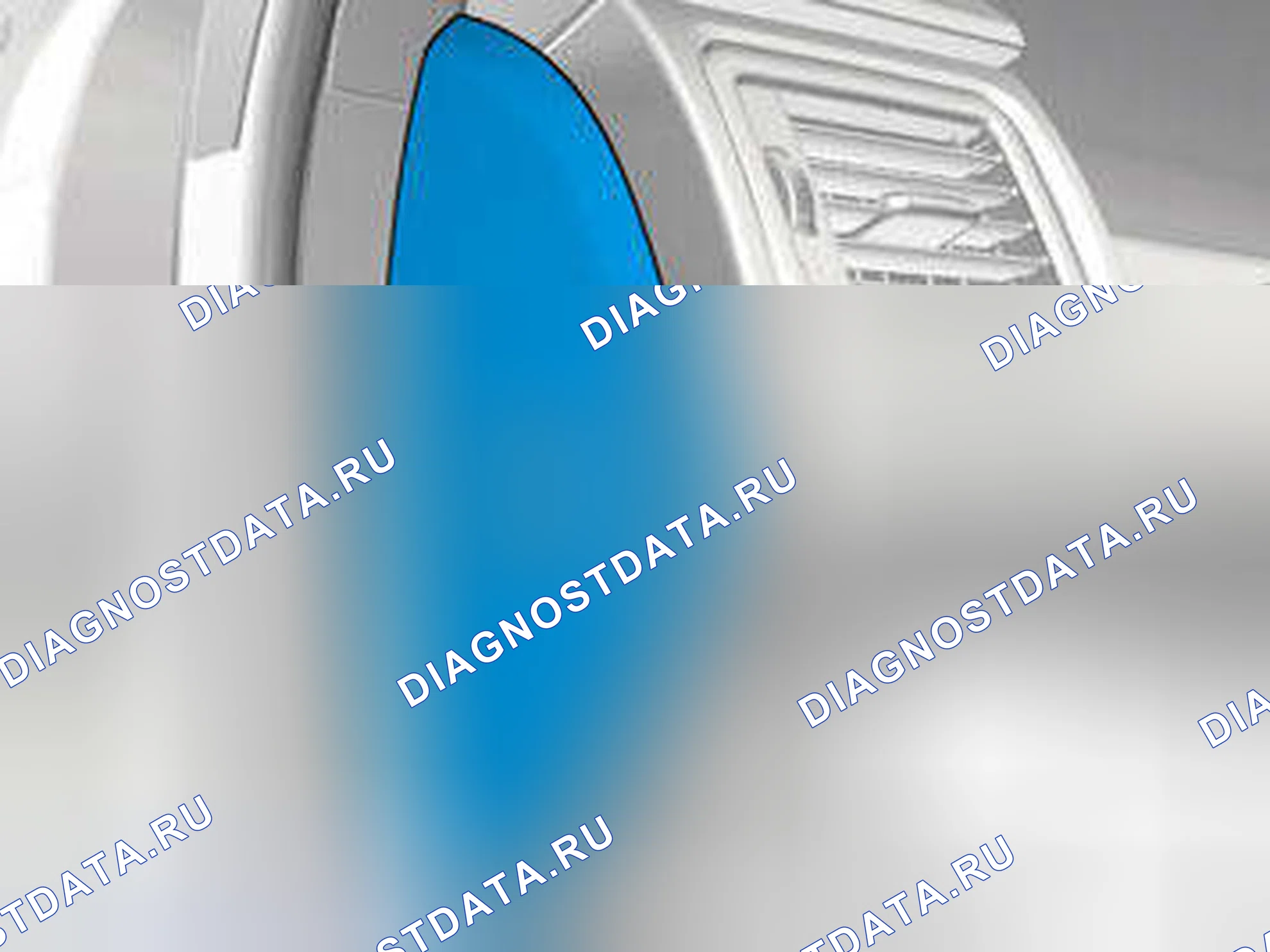 Рис. 221: ДЕМОНТАЖ. Volvo XC70 II