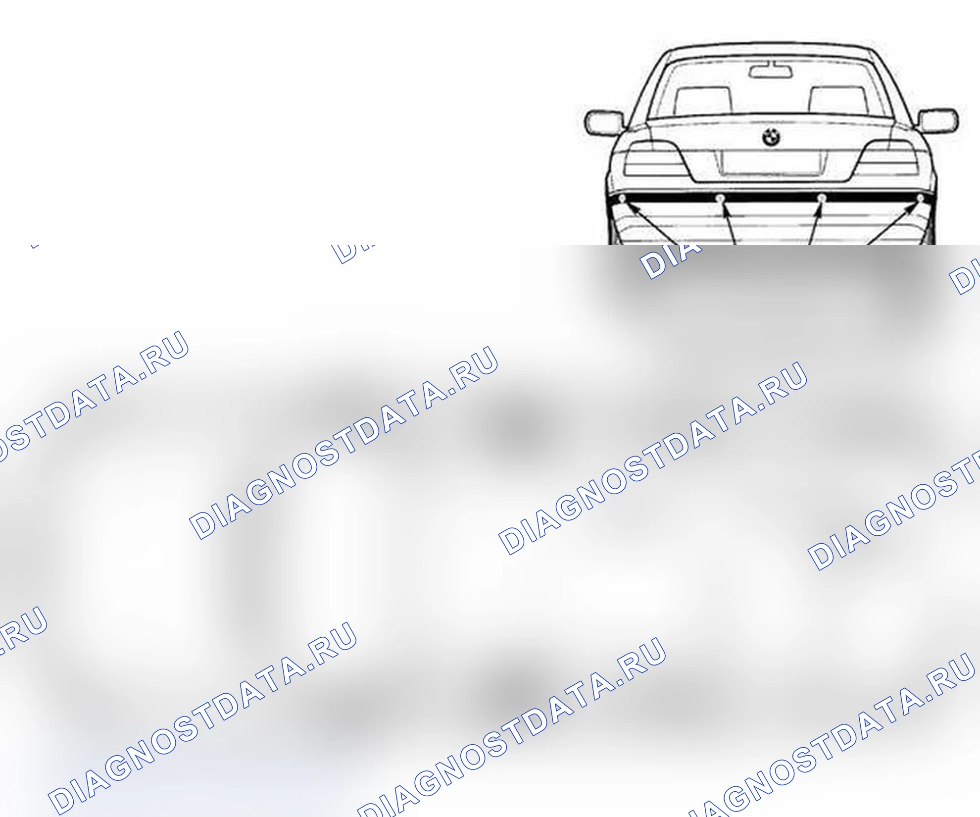 Рис. 203: Введение электрооборудования кузова. BMW M3 E46