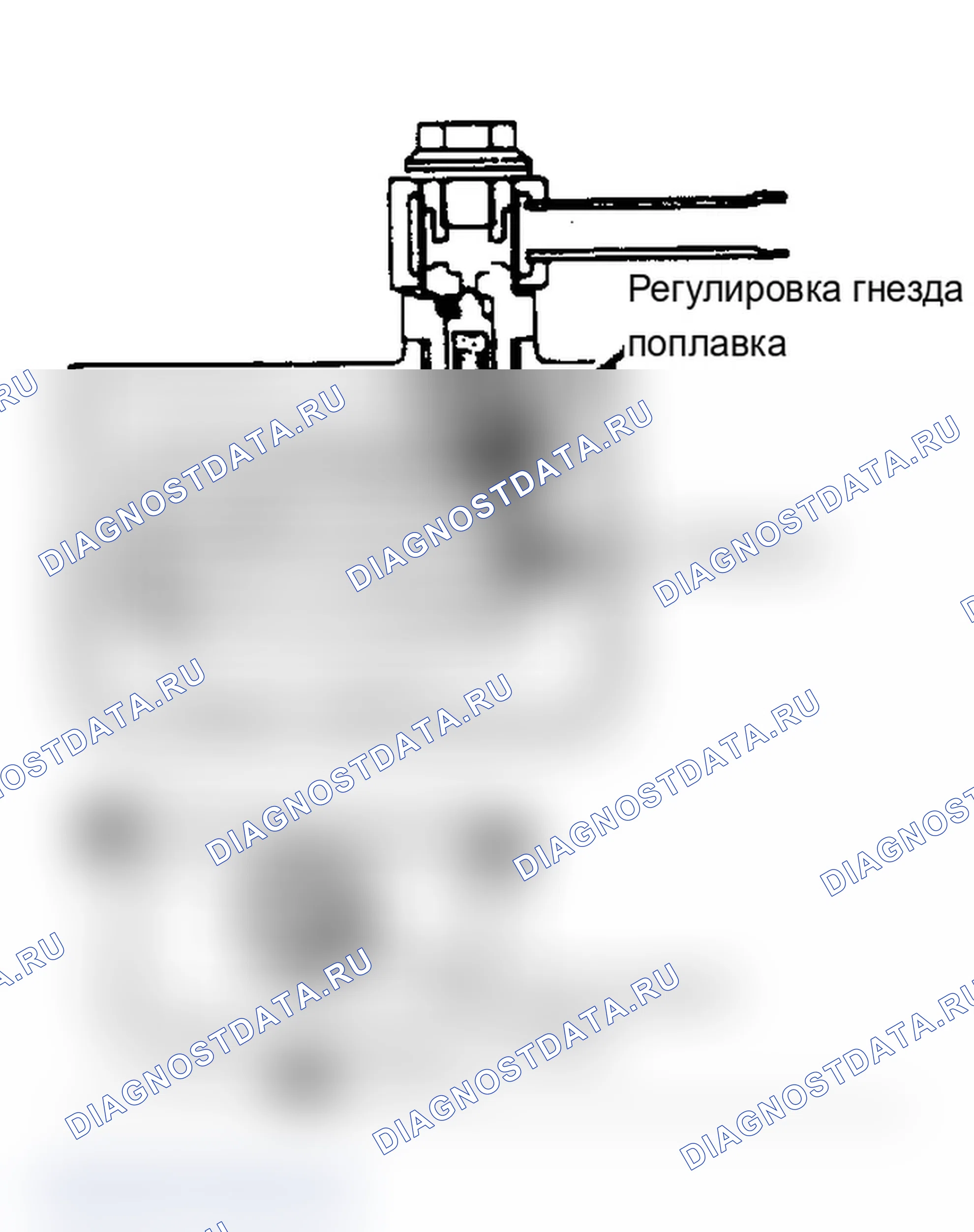 Рис. 8: Плавающая регулировка уровня. Isuzu Amigo I