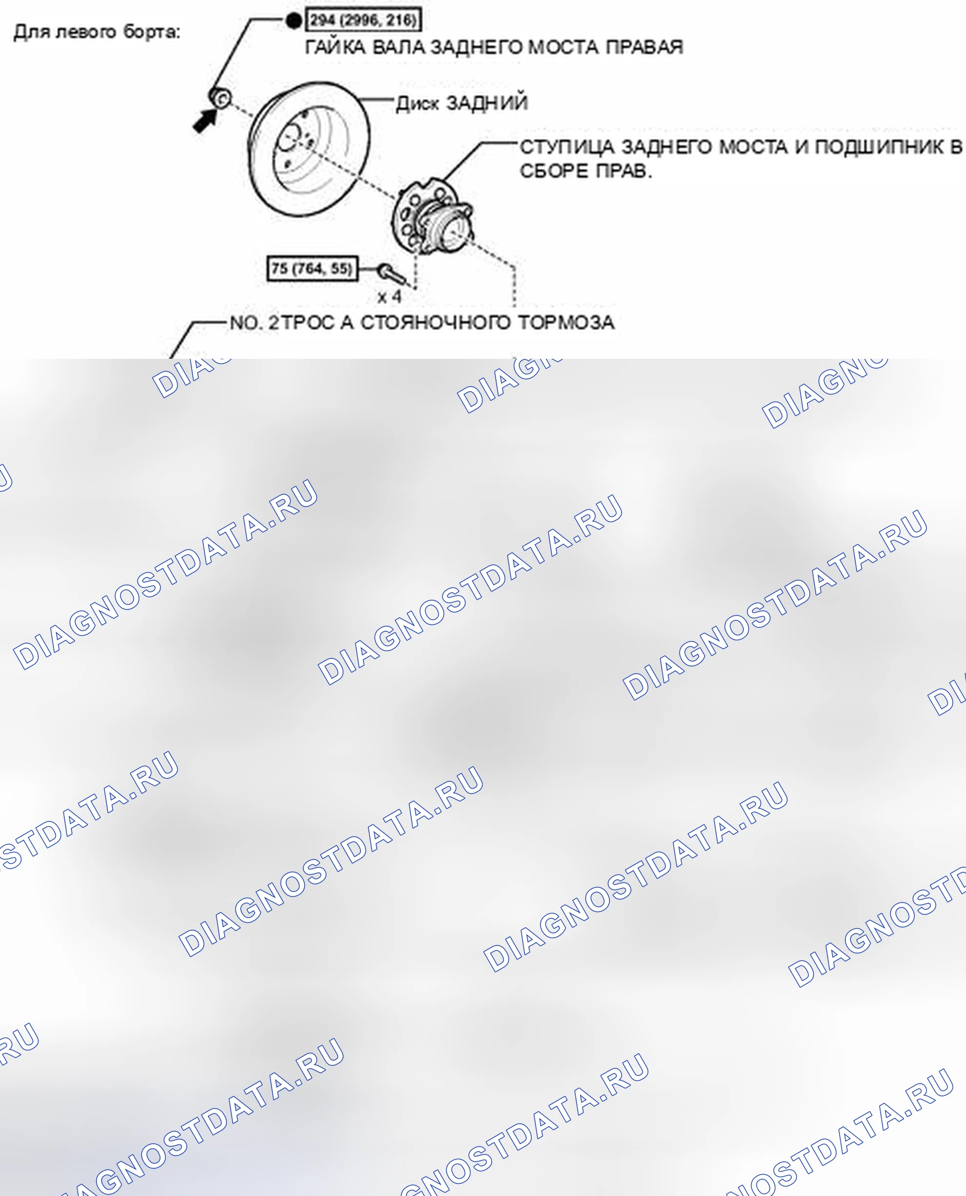 Рис. 219: ИЛЛЮСТРАЦИЯ. Toyota Highlander II рестайлинг