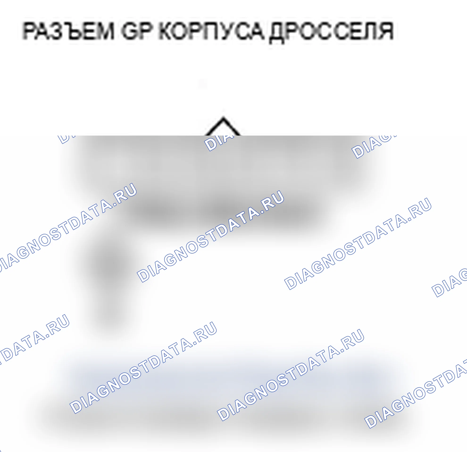 Рис. 14: P0122 расшифровка кода ошибки: низковольтная цепь датчика положение дроссельной заслонки A. Acura RL II