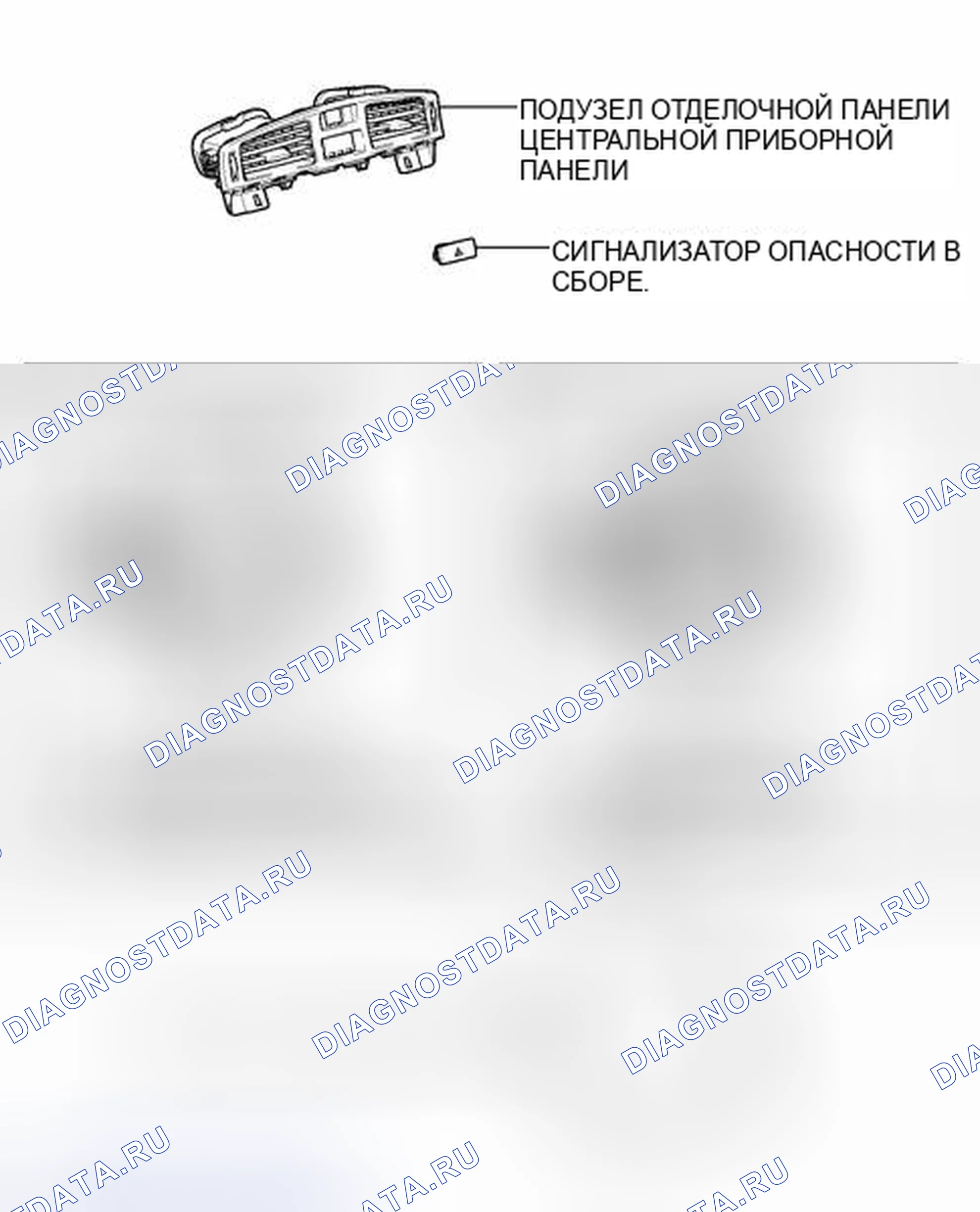 Рис. 127: ИЛЛЮСТРАЦИЯ. Toyota Avalon XX30 рестайлинг 2