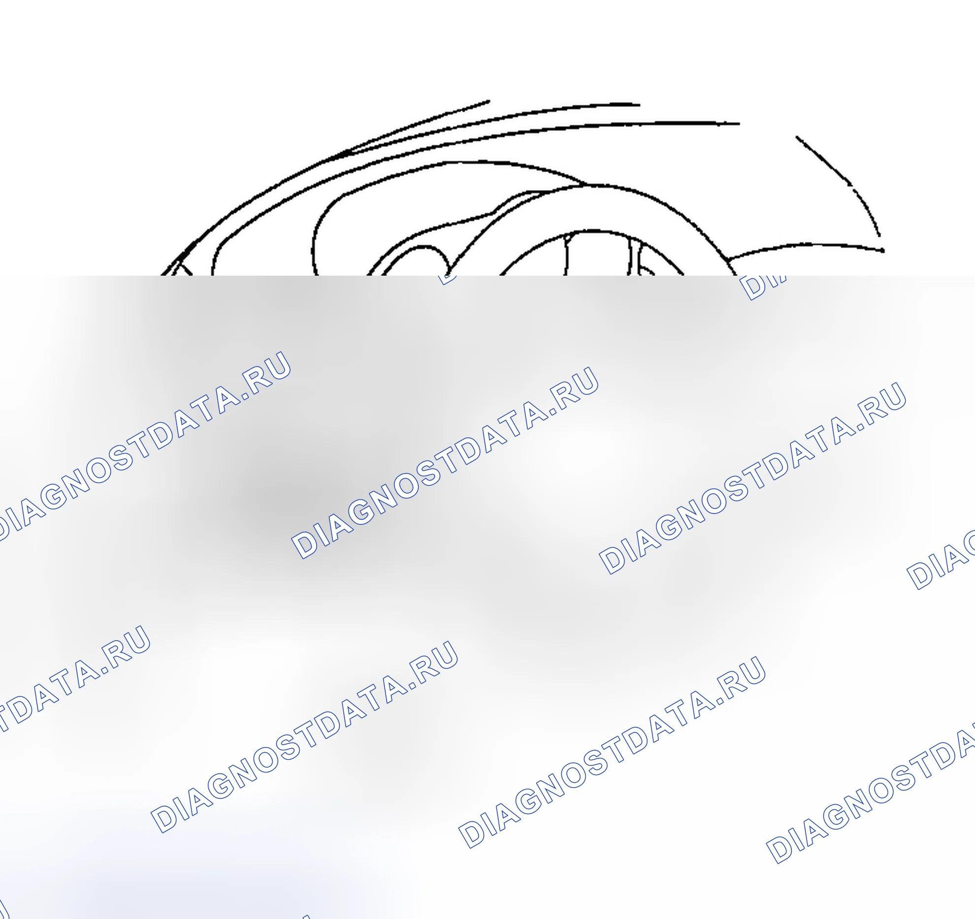 Рис. 247: Процедура считывания расшифровка кода ошибки. Mazda RX-8 I