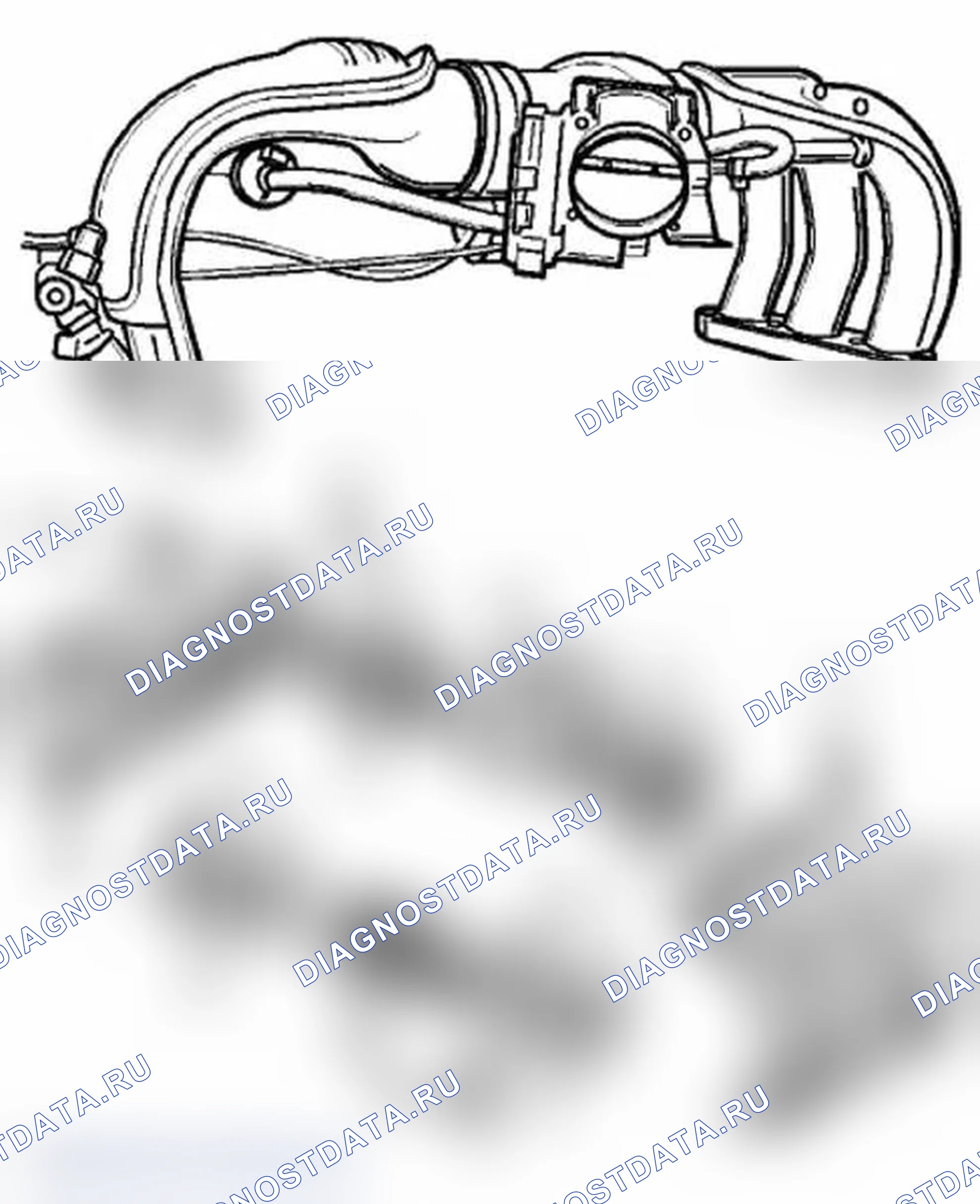 Рис. 71: Установка впускного распределителя - Boxster S. Porsche Boxster S 986