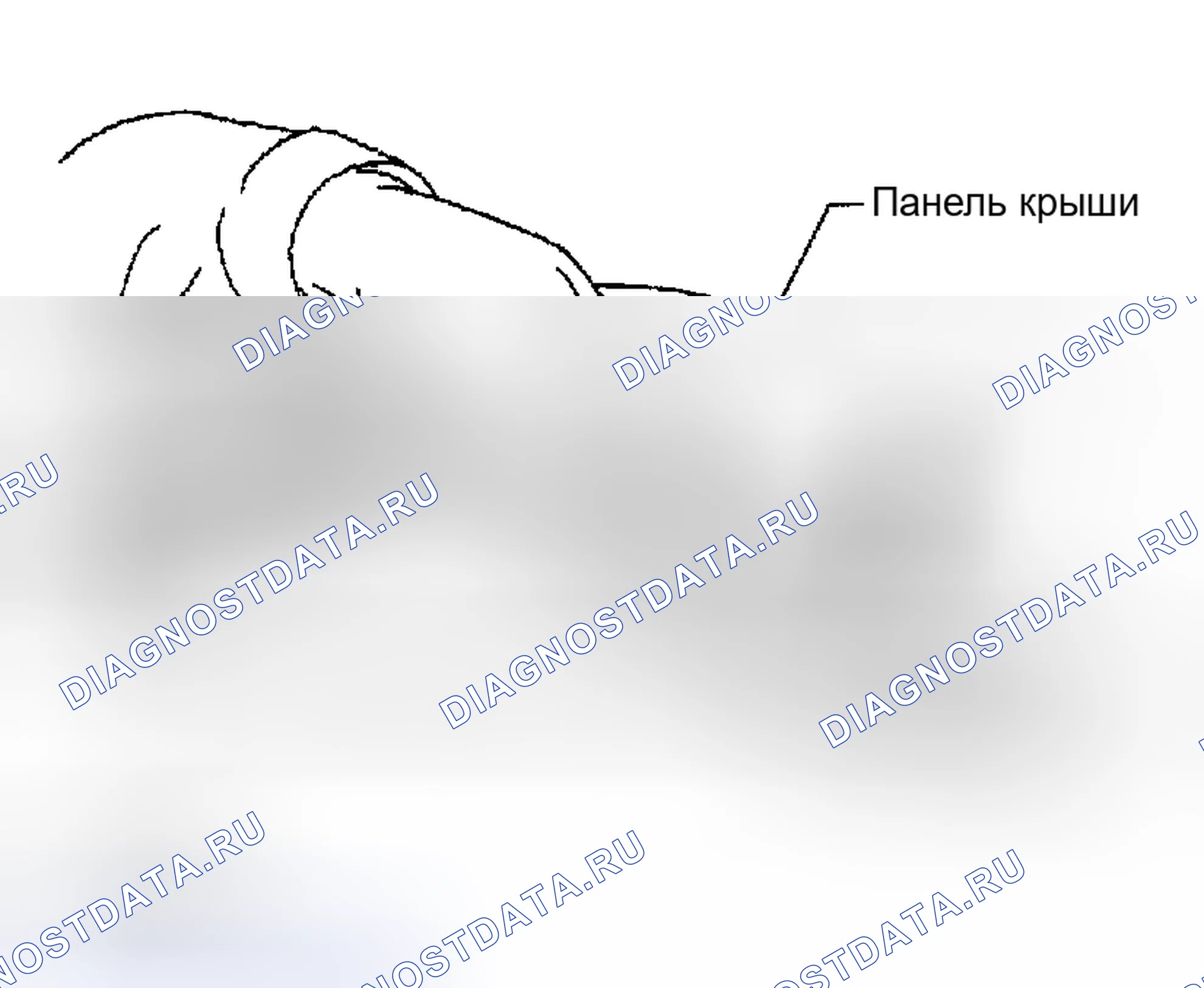 Рис. 14: Дефлектор ветра. Nissan Maxima A33