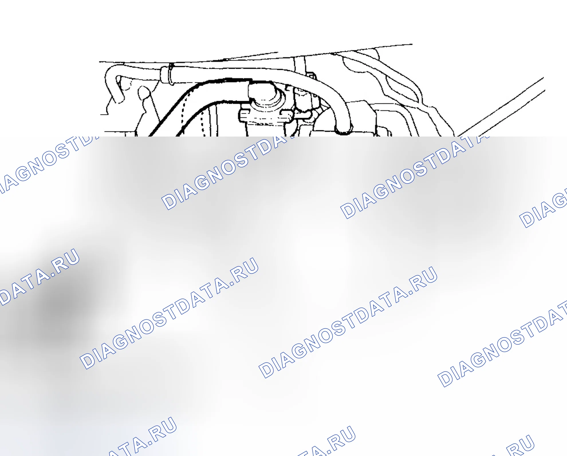 Рис. 137: Испытание запорного клапана вентиляции канистры EVAP. Honda Odyssey II