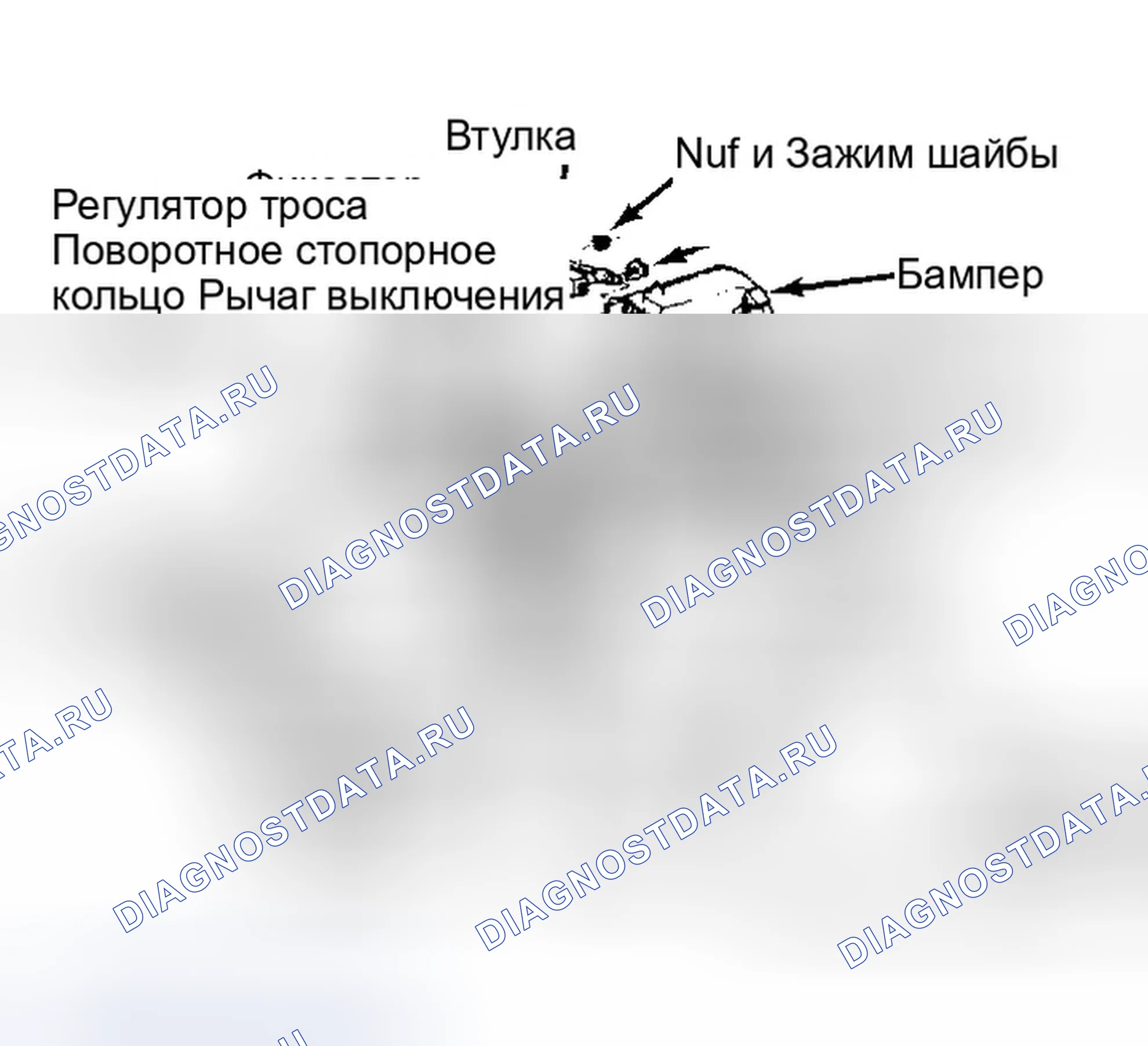 Рис. 1: ЭКСПЛУАТАЦИЯ КАБЕЛЯ. Dodge Shadow I