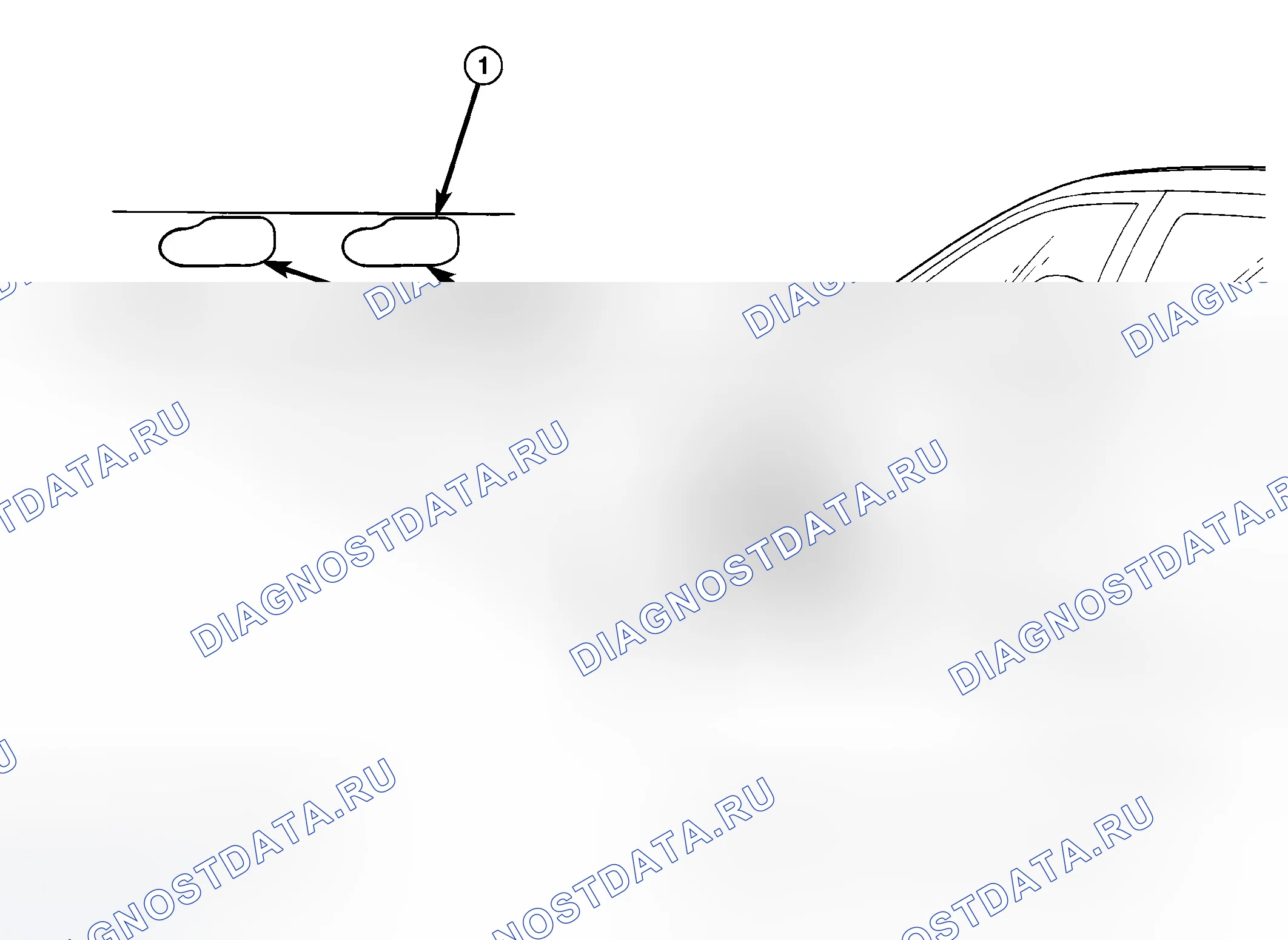 Рис. 4: ПОДГОТОВКА ЭКРАНА ЮСТИРОВКИ. Dodge Grand Caravan IV