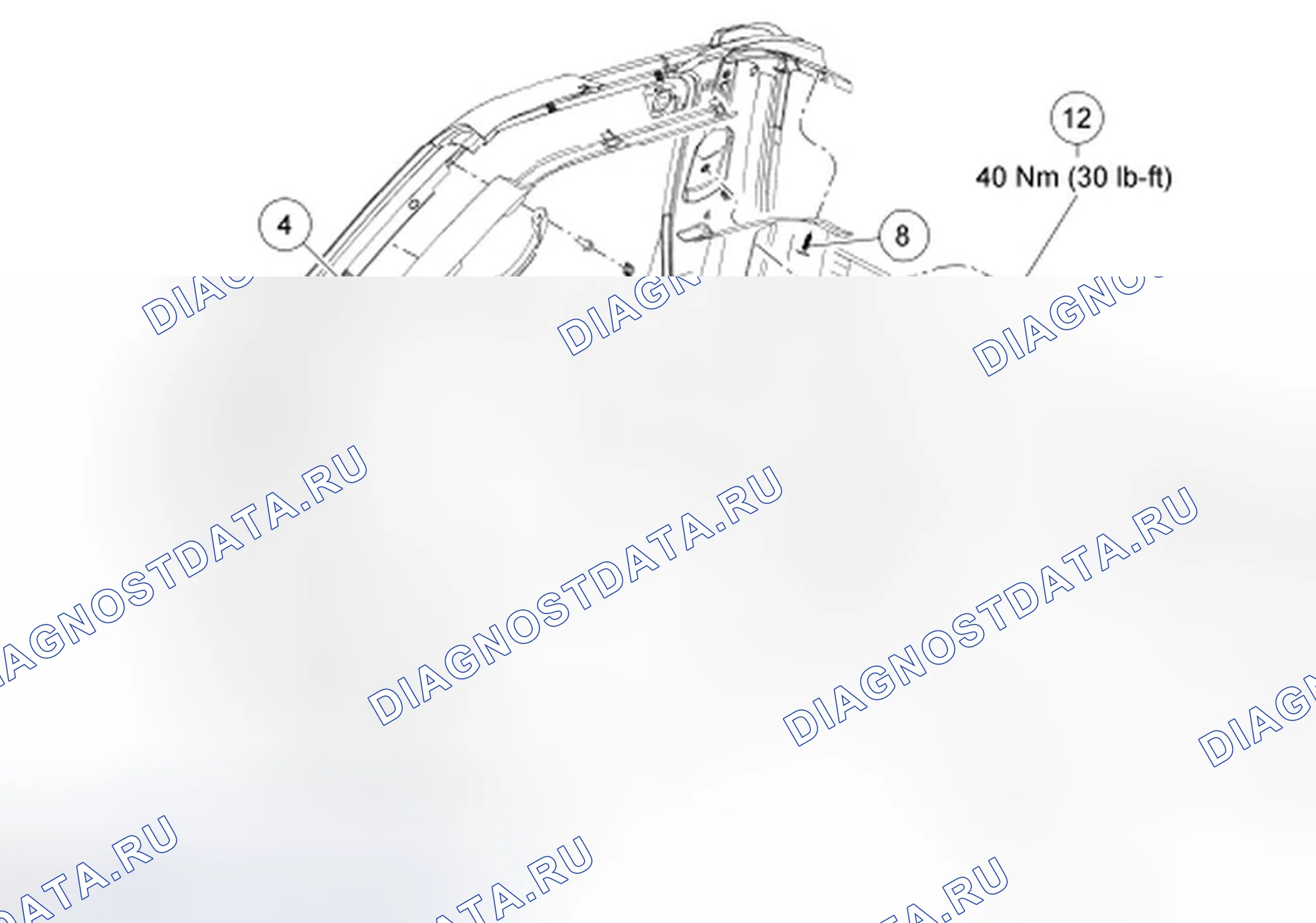 Рис. 1: Обычная кабина. Ford Ranger II рестайлинг