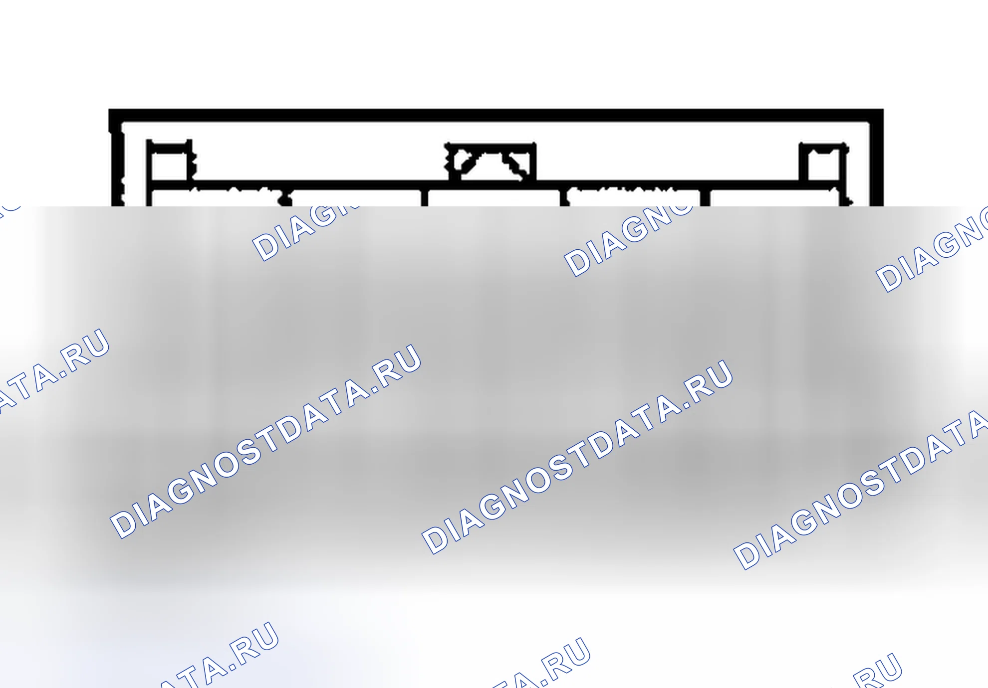 Рис. 475: ВЫКЛЮЧАТЕЛЬ КОЛОНКИ. Mitsubishi Montero III