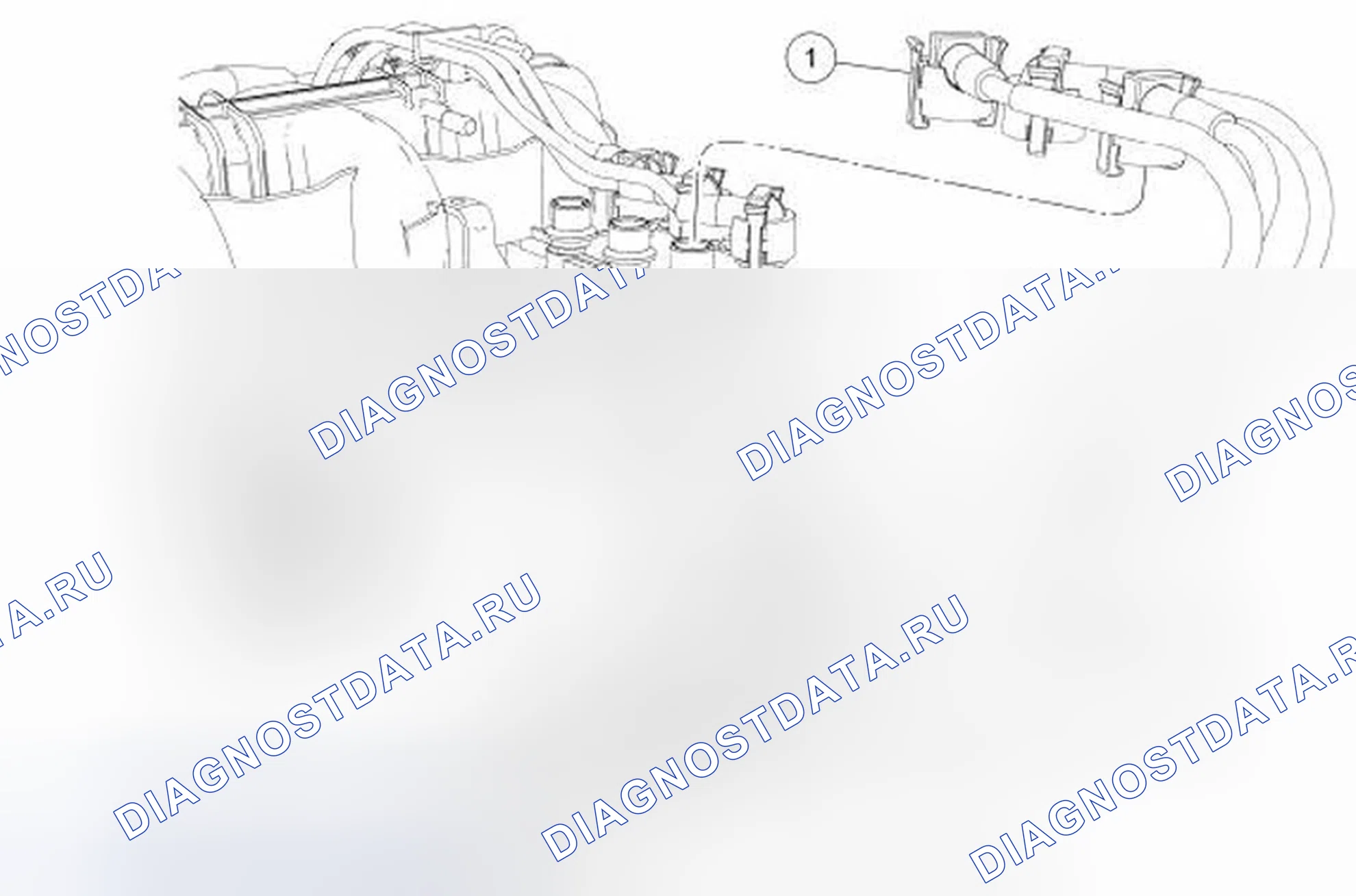 Рис. 248: Провода свечи зажигания. Ford Ranger II рестайлинг