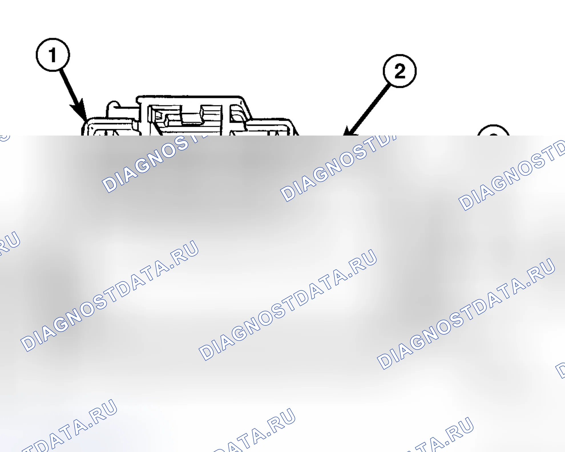 Рис. 6: ПЕРЕКЛЮЧАТЕЛЬ ТОРМОЗНОЙ ЛАМПЫ. Dodge Nitro I