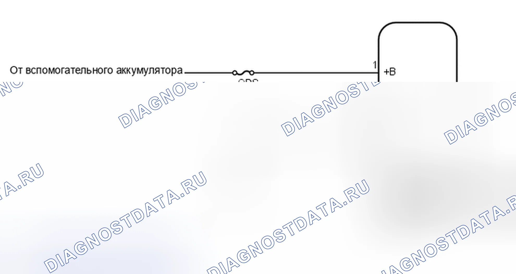 Рис. 385: электросхема. Toyota Highlander III