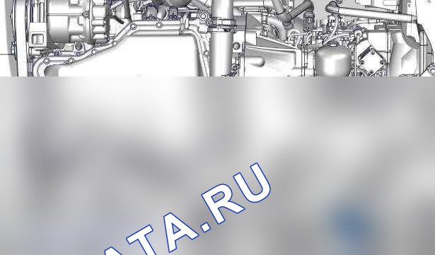 Размещение: элементы системы охлаждения двигателя — b1hb0xnd. Peugeot 508 I