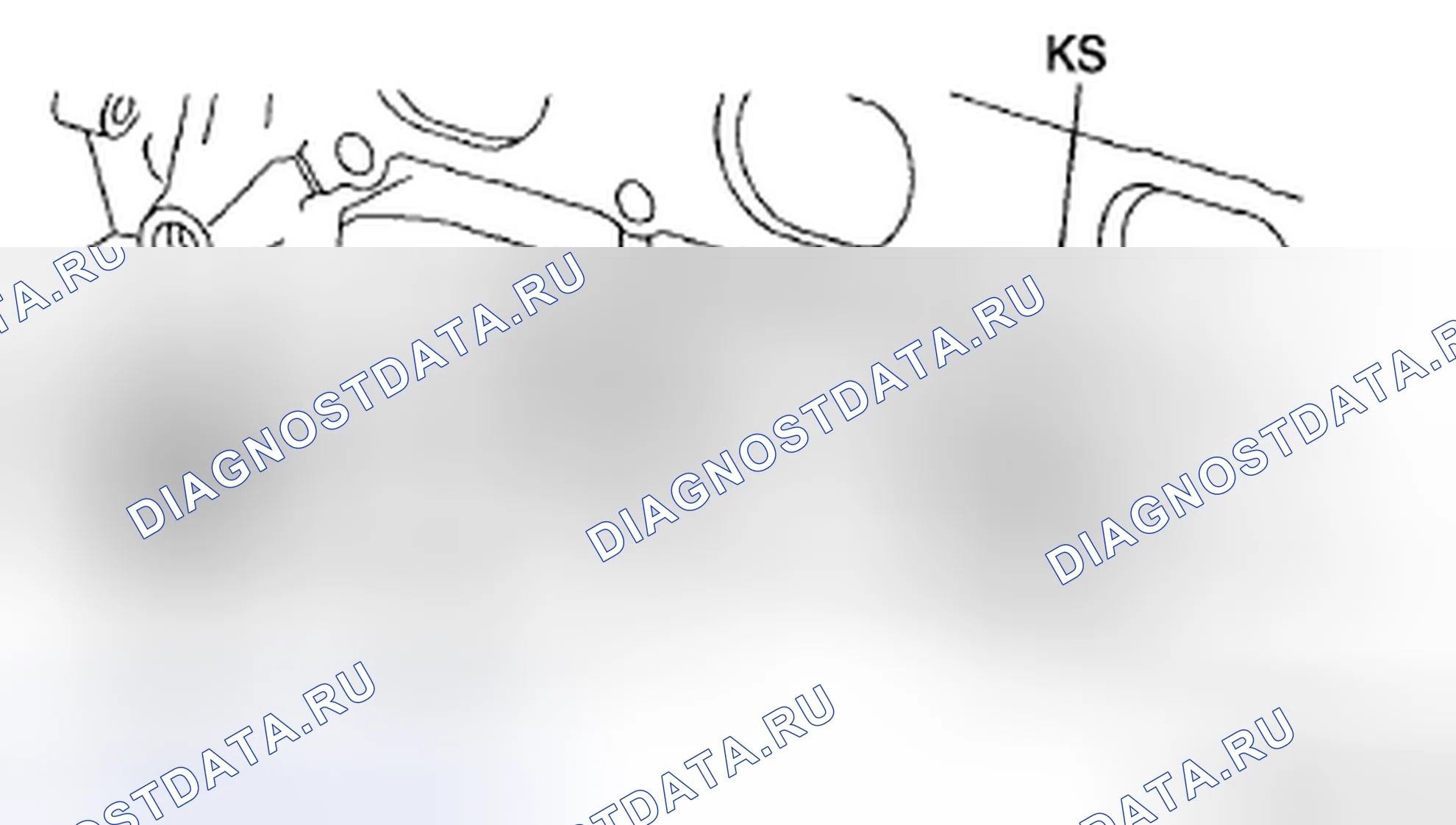 Рис. 68: ДЕМОНТАЖ / МОНТАЖ ДАТЧИКА ДЕТОНАЦИИ (Ks) [Lf]. Mazda MX-5 NC рестайлинг